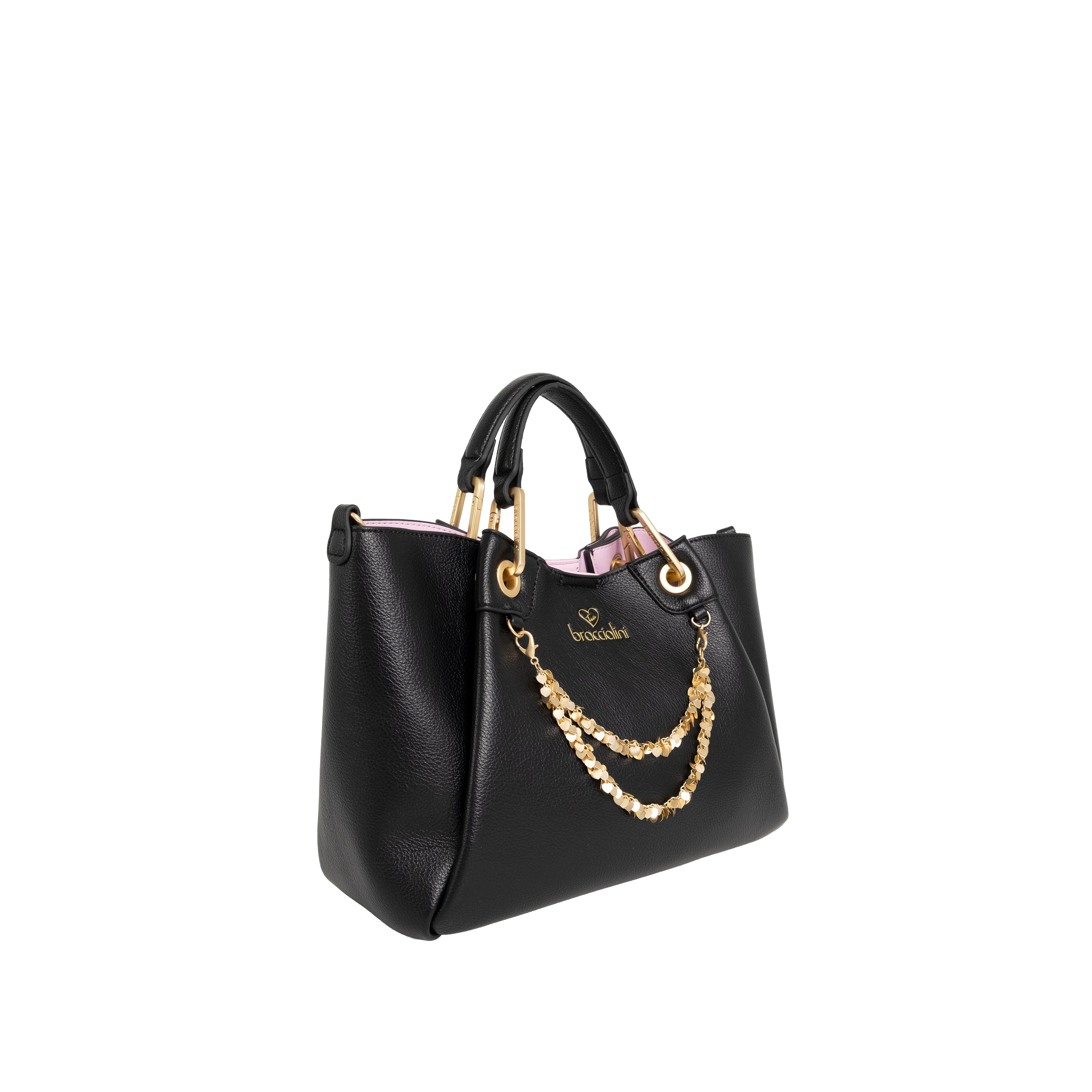 Braccialini Borsa a Mano Media Amy Nero