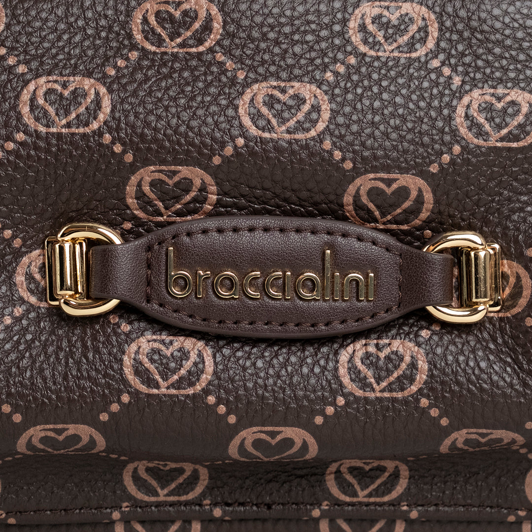 Braccialini Zaino Donna Monogram Beige