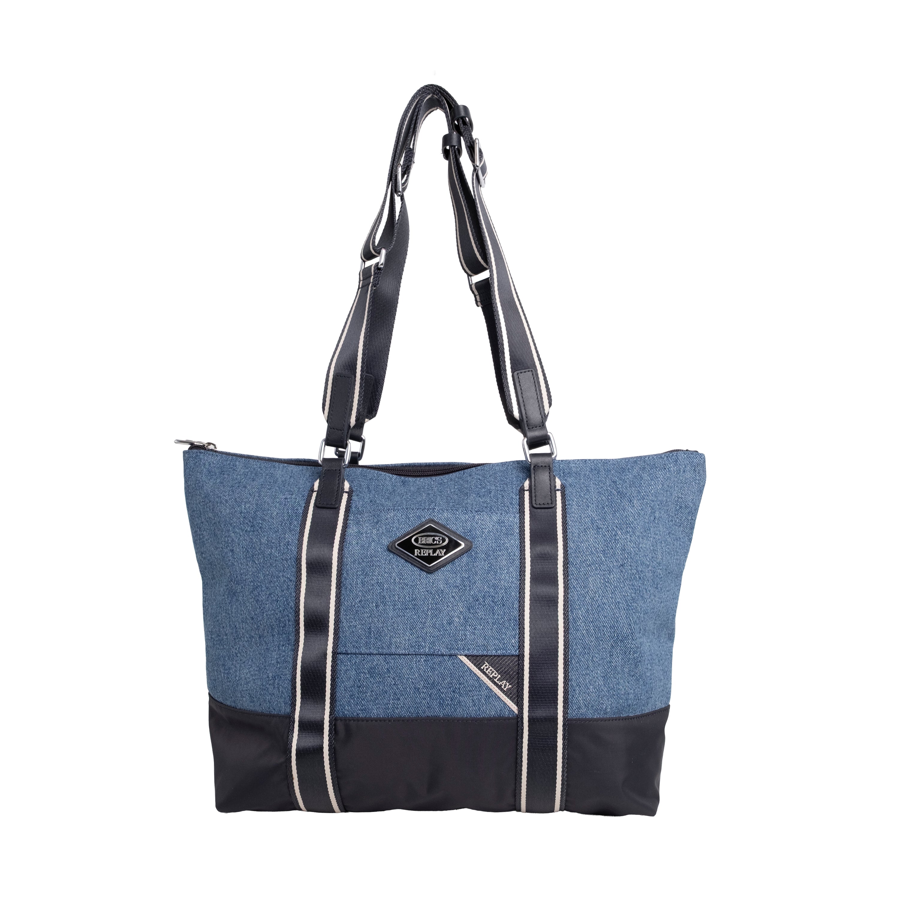 Bric's Replay Borsa Shopping L Denim