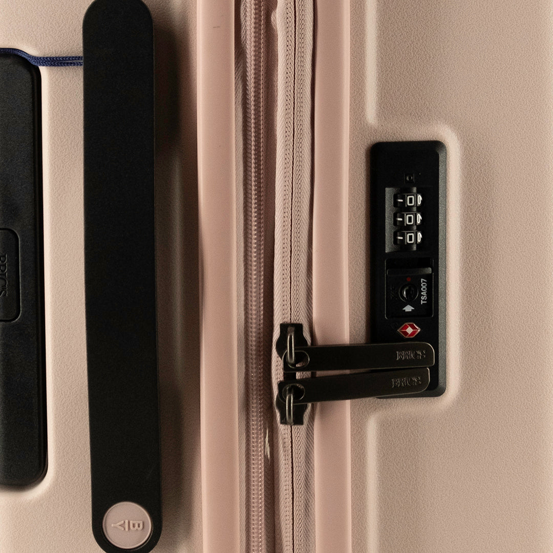 Bric's Ulisse Trolley Medio 65 cm. Espandibile Rosa (43x65x26 cm)