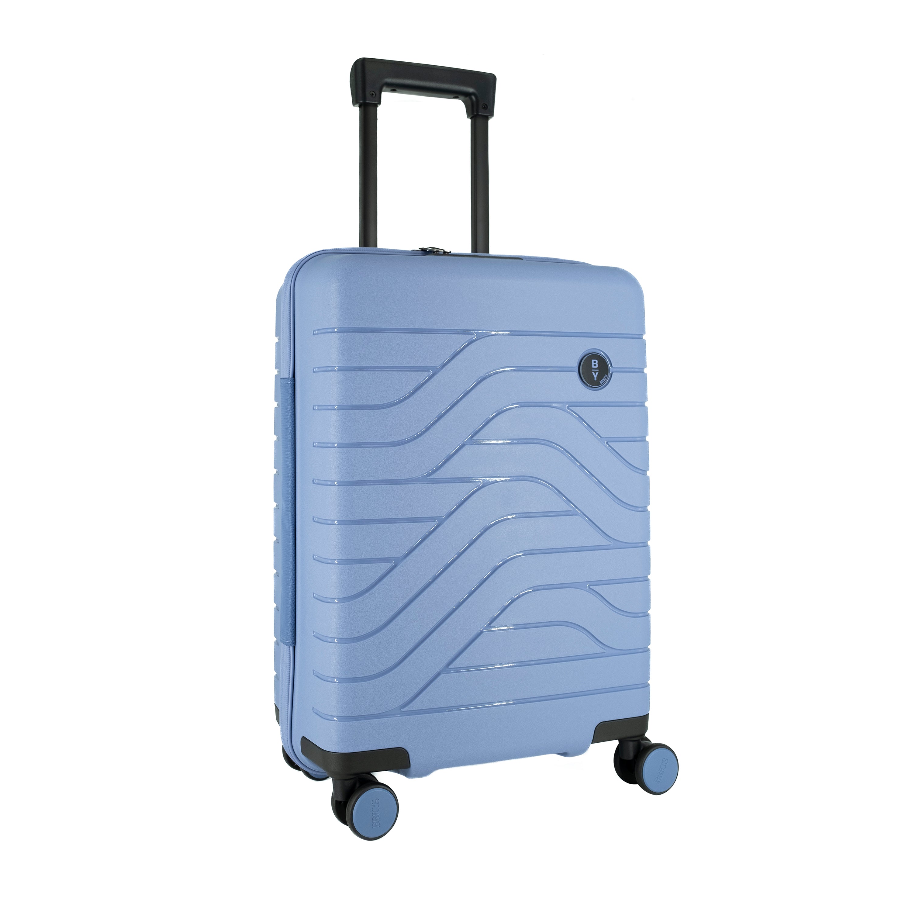 Bric's Ulisse Trolley IATA Klein Grau Blau (37x55x20 cm)