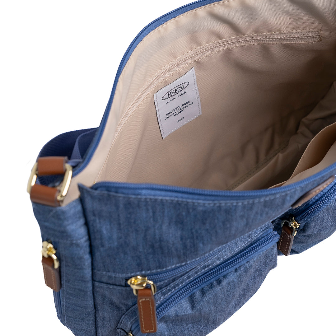 Bric's X-Bag Tracolla Espandibile Denim