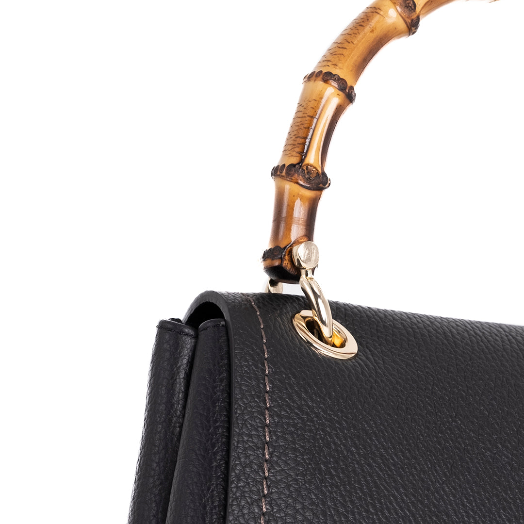 Bric's Borsa a Mano con Tracolla Gondola Girasole Nero