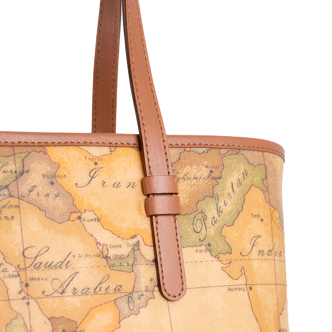 Alviero Martini 1st Class Geo Map Shopping Bag