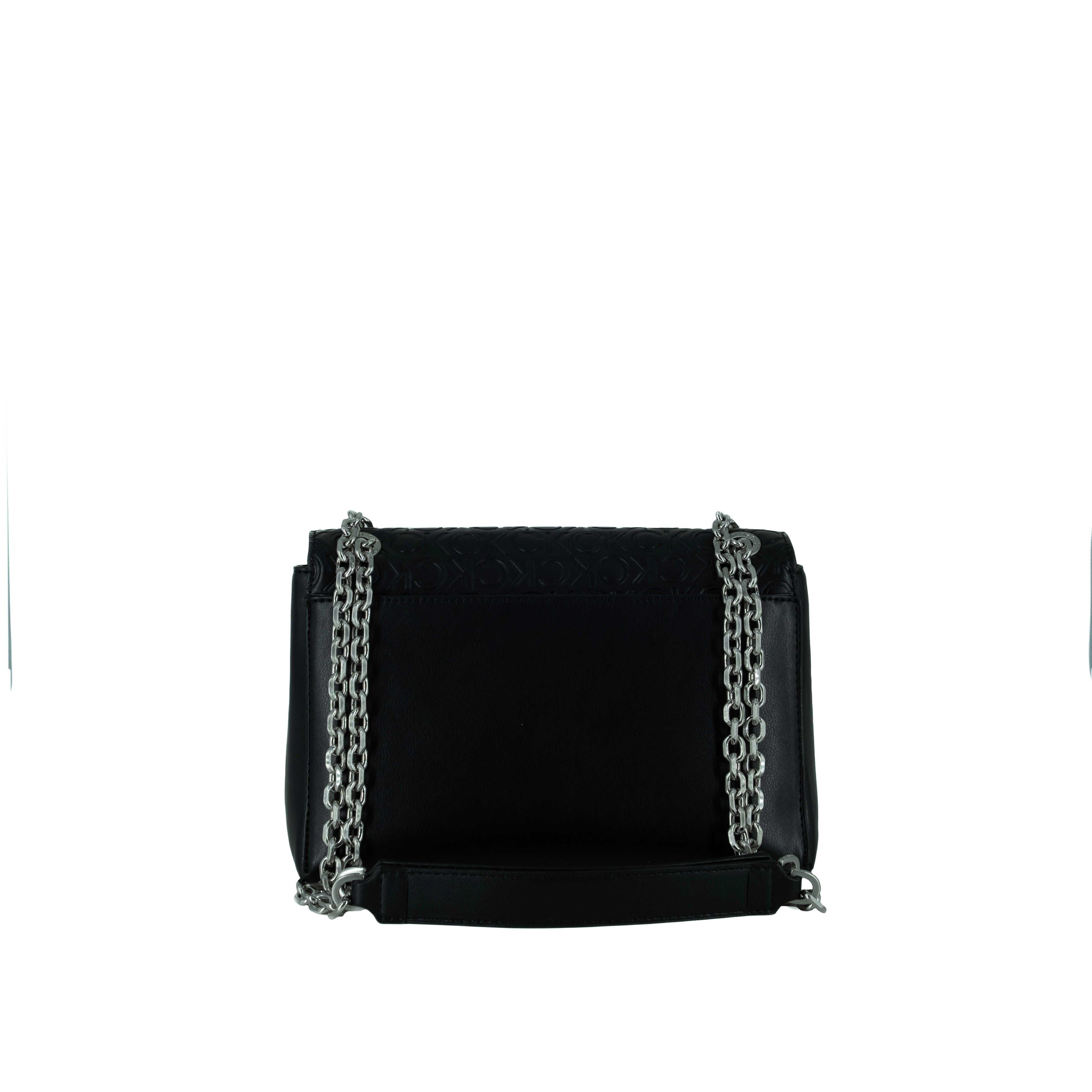Calvin Klein Borsa a Tracolla Embossed Nero