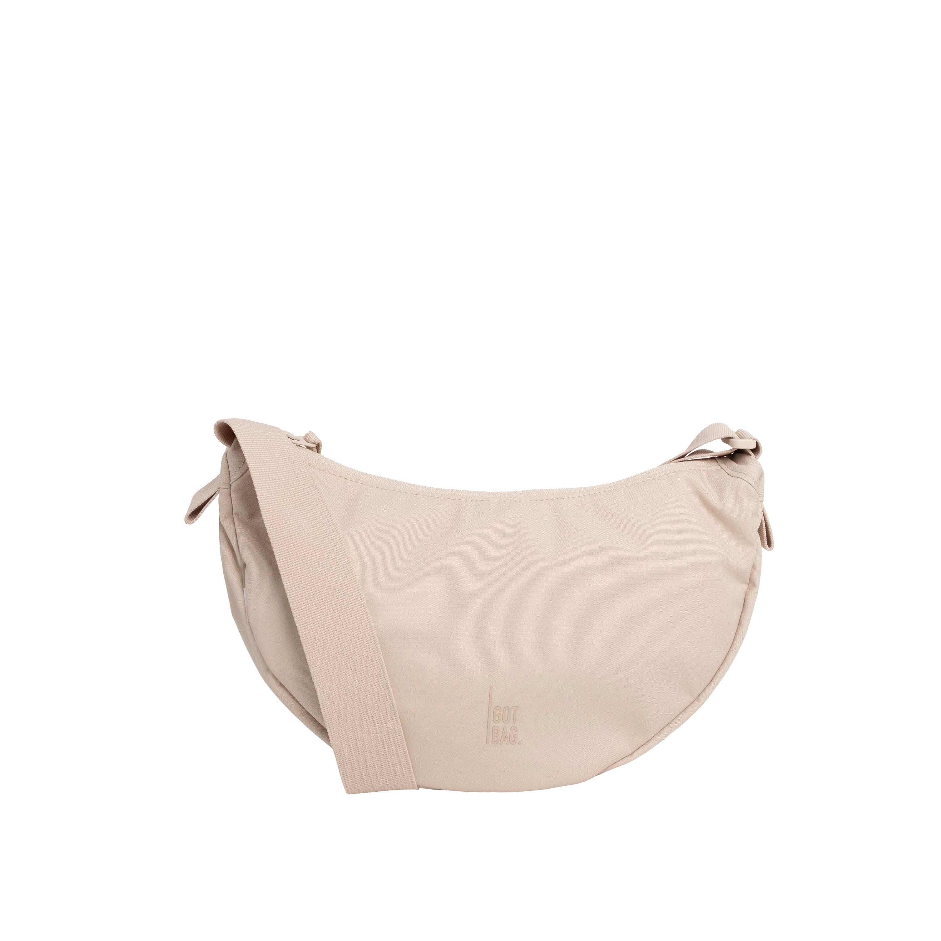 Got Bag Borsa Mezzaluna Moon Bag Small Monochrome Soft Shell