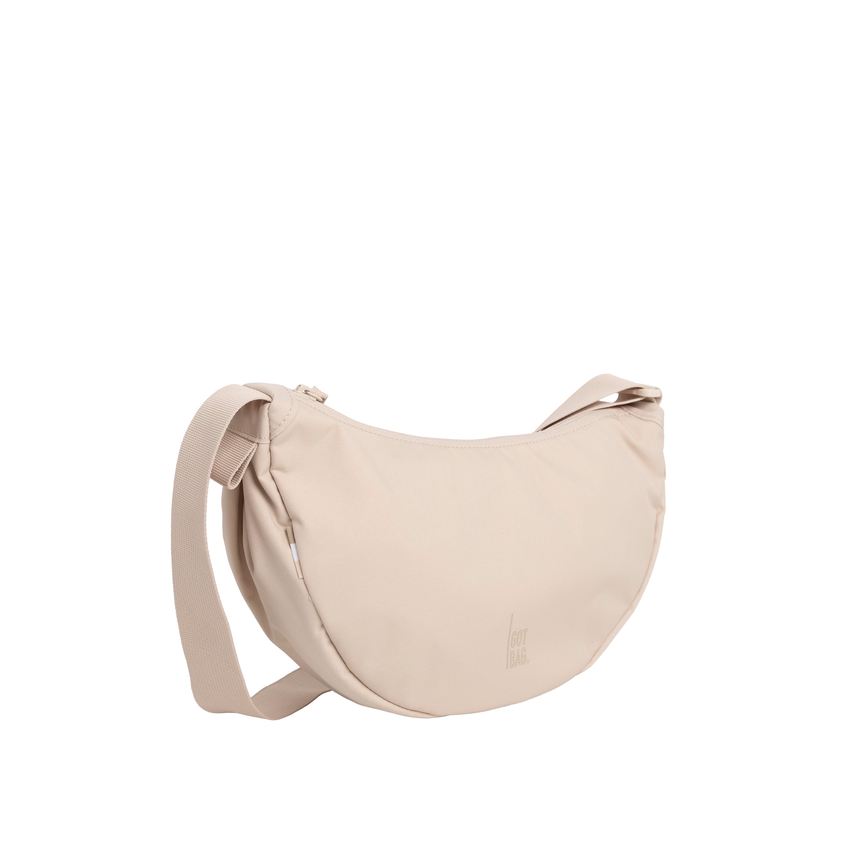 Got Bag Borsa Mezzaluna Moon Bag Small Monochrome Soft Shell