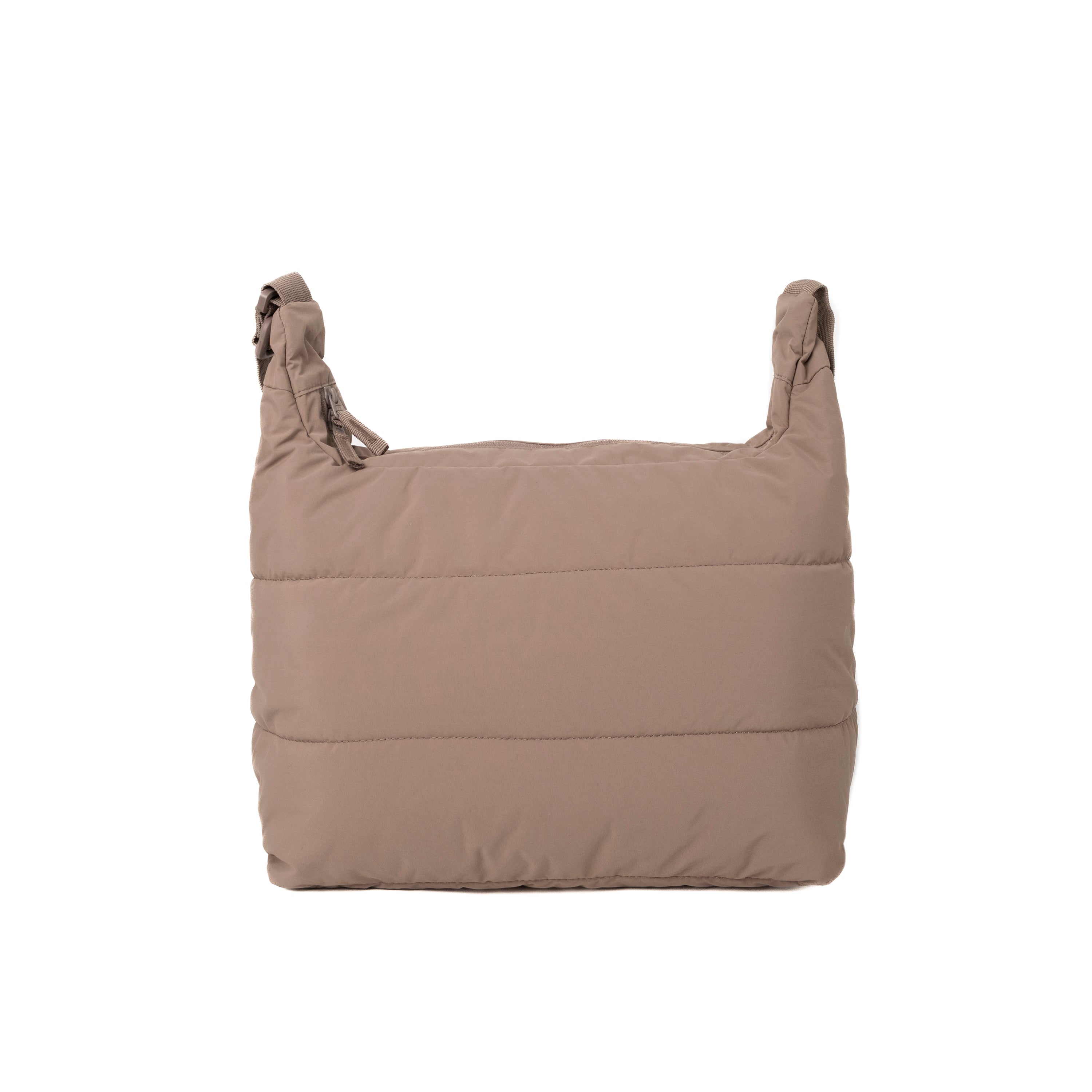 Got Bag Borsa Puffer Square Bag Large Monochrome Oyster