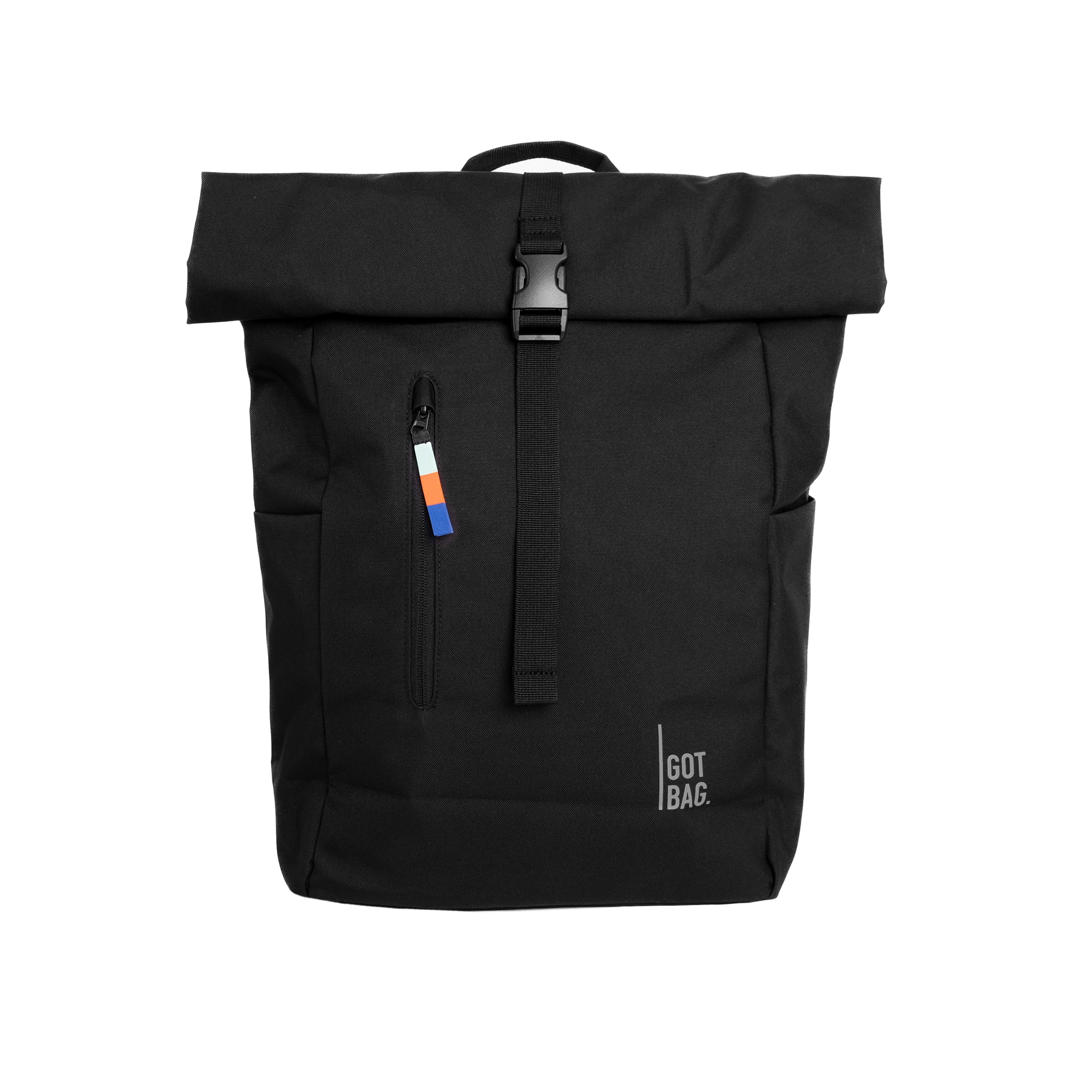 Got Bag Easy Rolltop Rucksack Schwarz