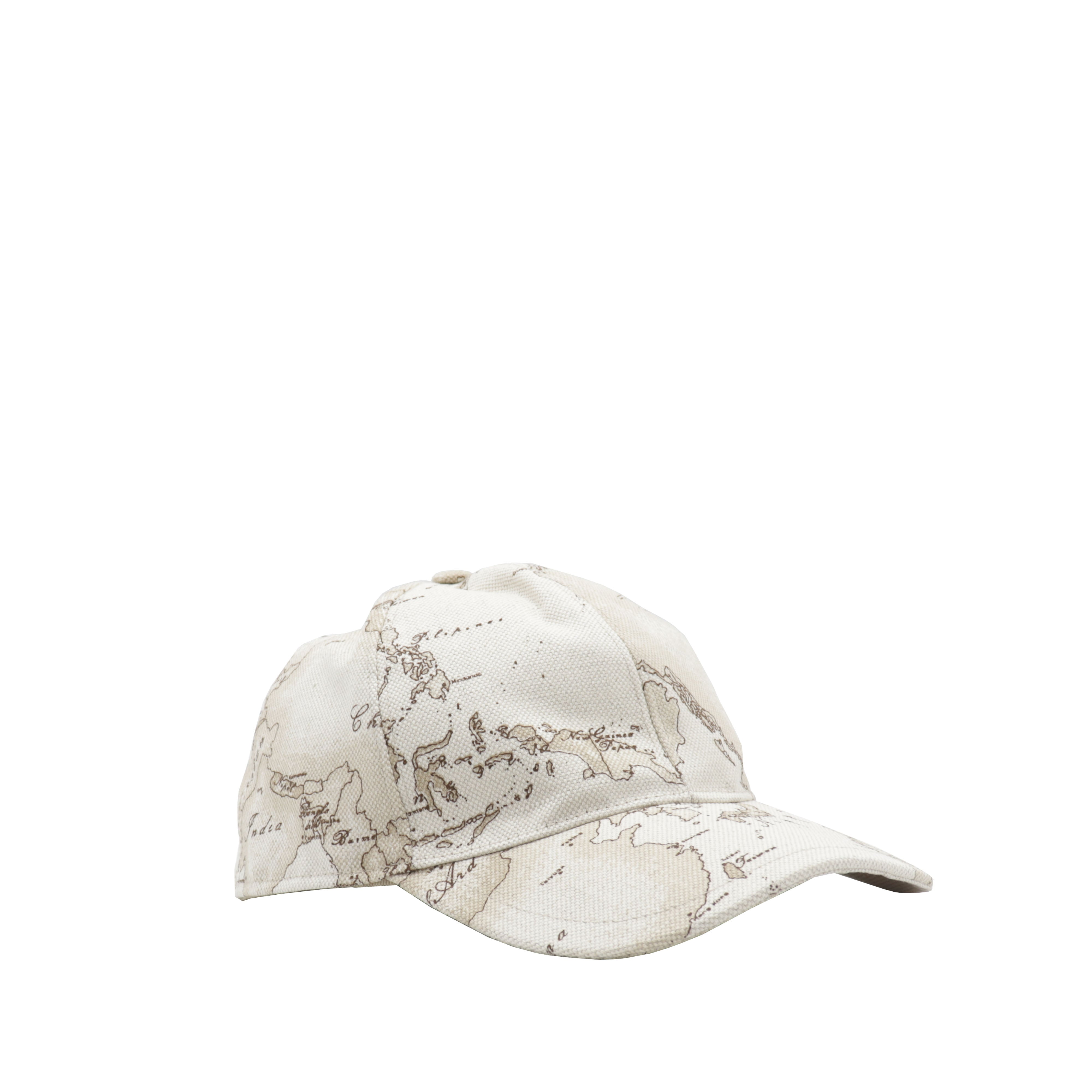 Alviero Martini Prima Classe Cappello Baseball Mistolino Geo Safari Rafia