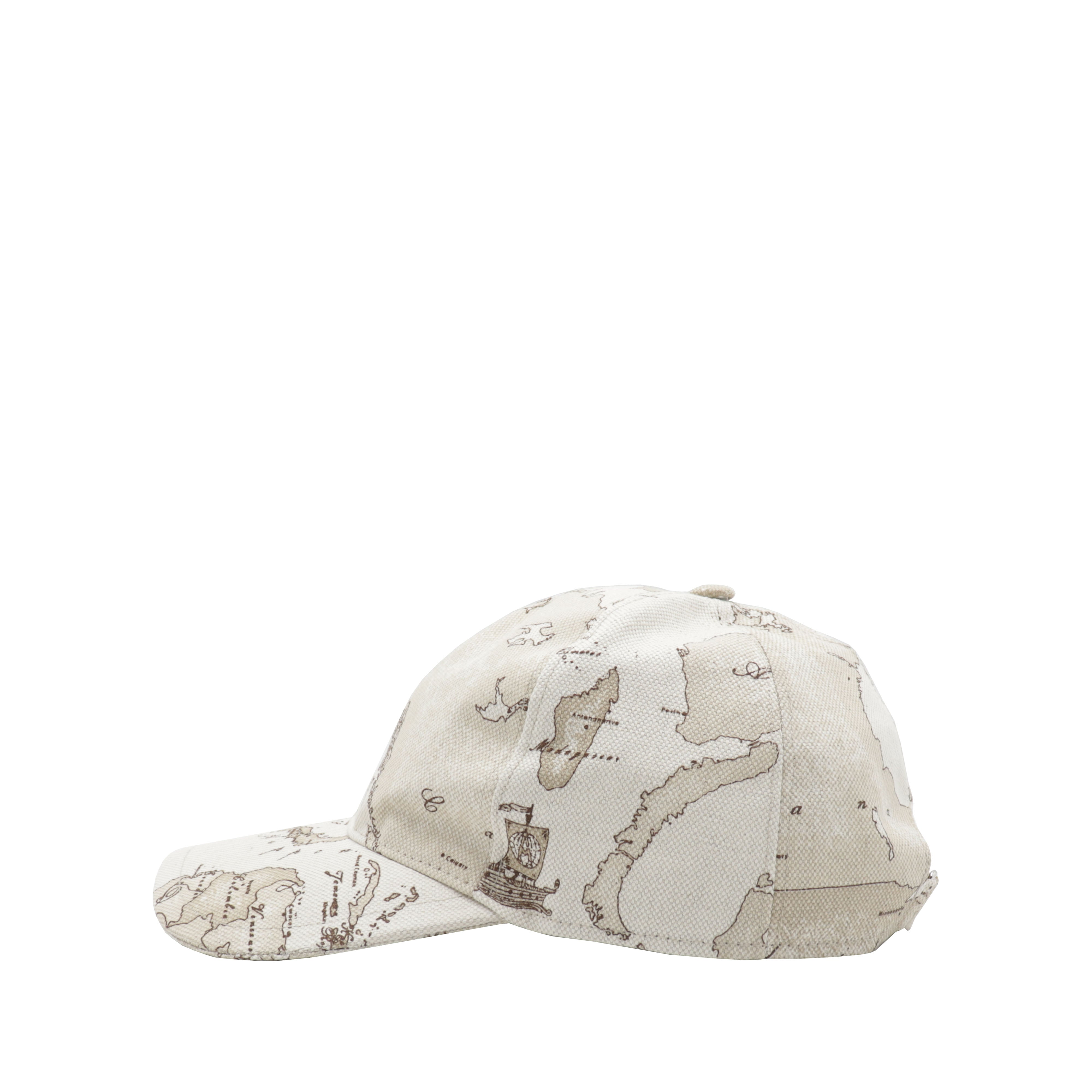 Alviero Martini Prima Classe Cappello Baseball Mistolino Geo Safari Rafia