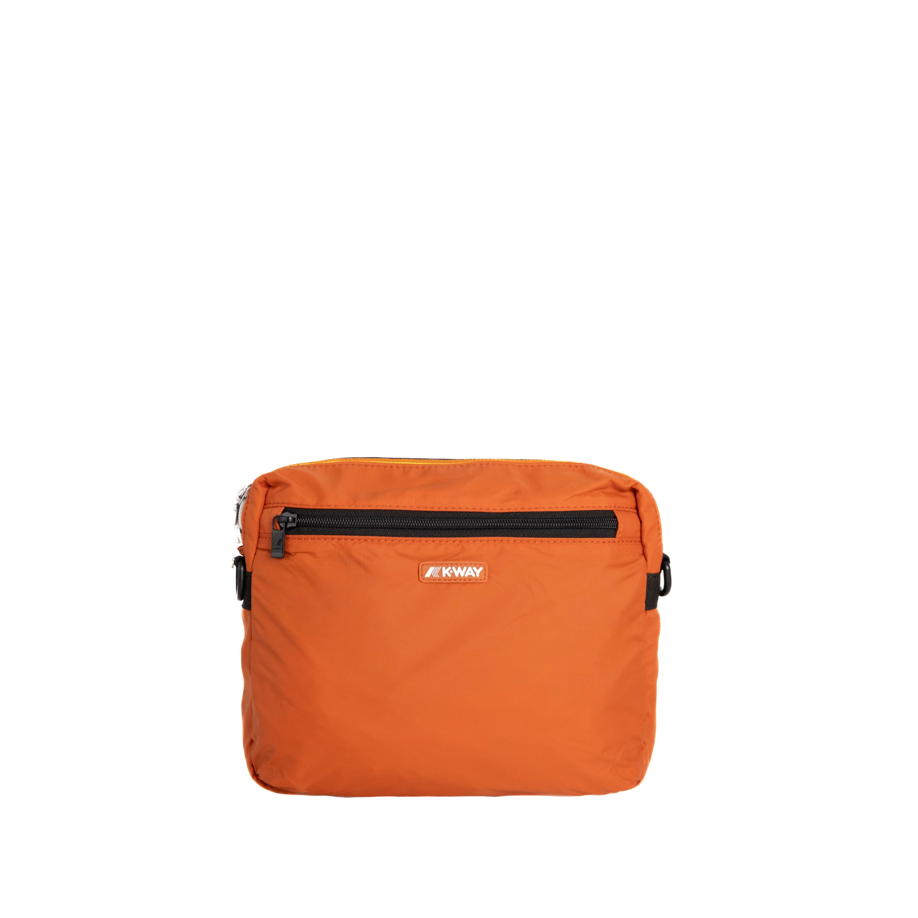 K-Way Borsa a Tracolla Moire Orange Brownish