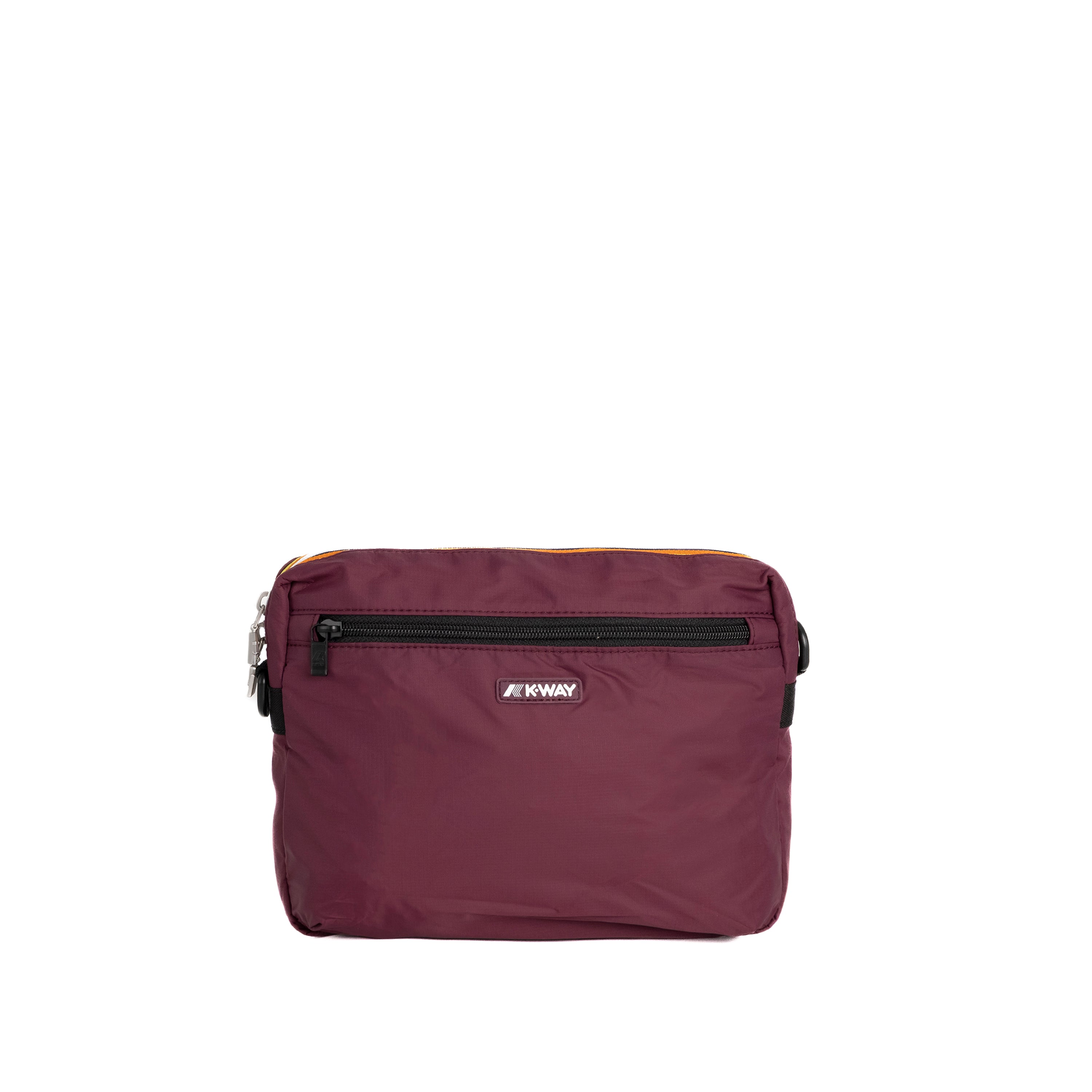 K-Way Borsa a Tracolla Moire Violet Mauve Wine