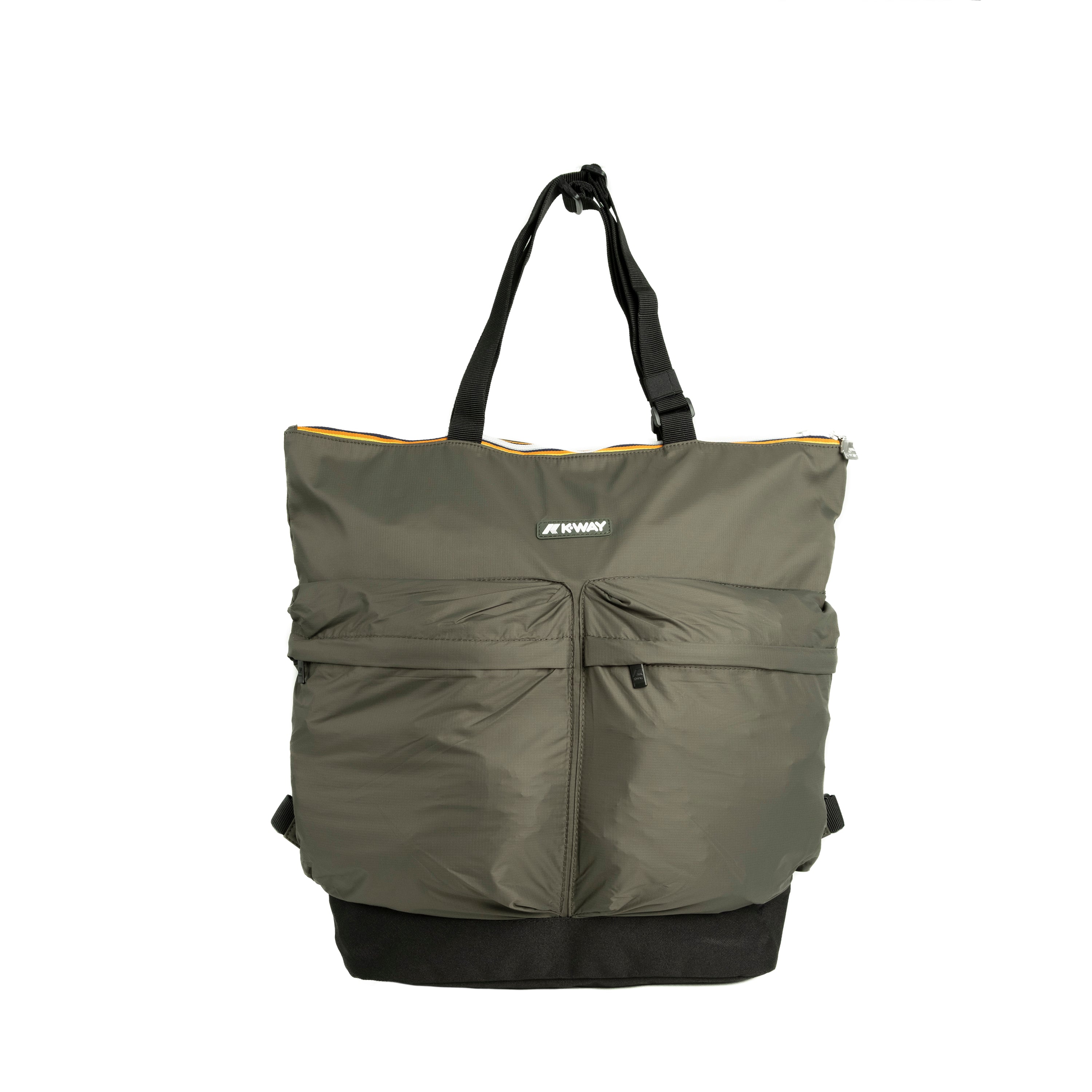K-Way Shopping Bag Noam Green Black