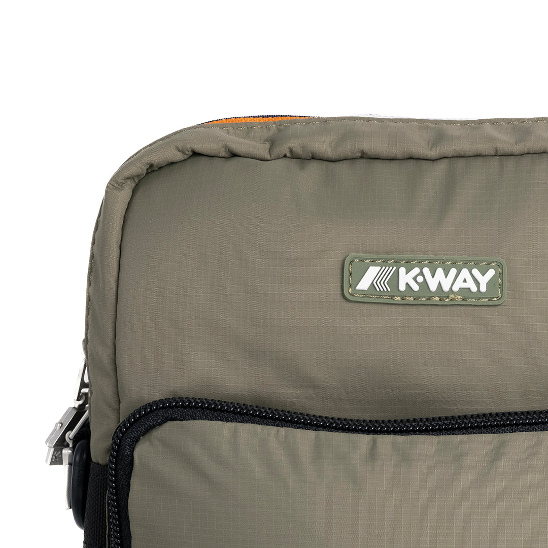 K-Way Borsa a Tracolla Reporter Erloy Green Lichen
