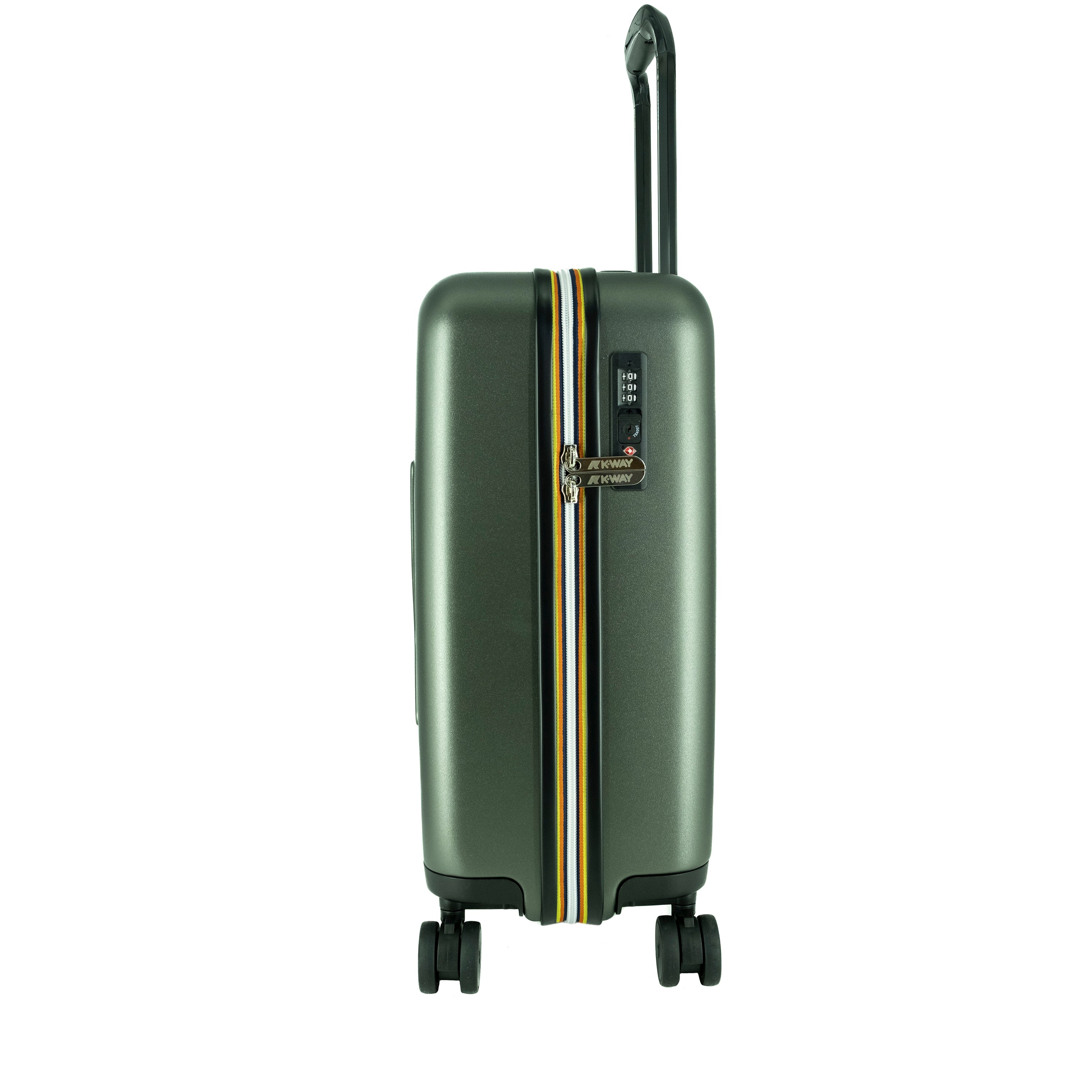 K-way Trolley Eudoxie Logo Green Blackish