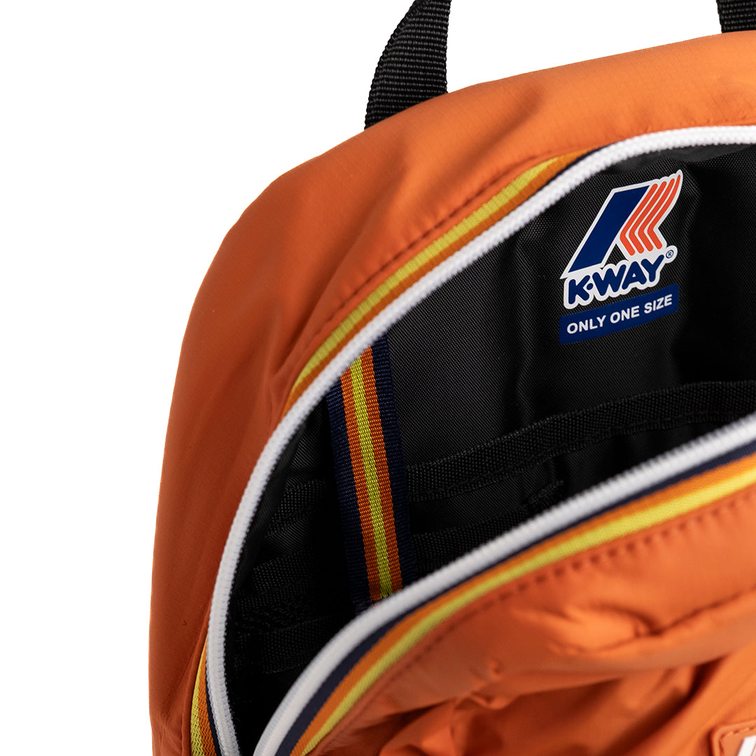 K-Way Zaino Laon Small Orange Brownish