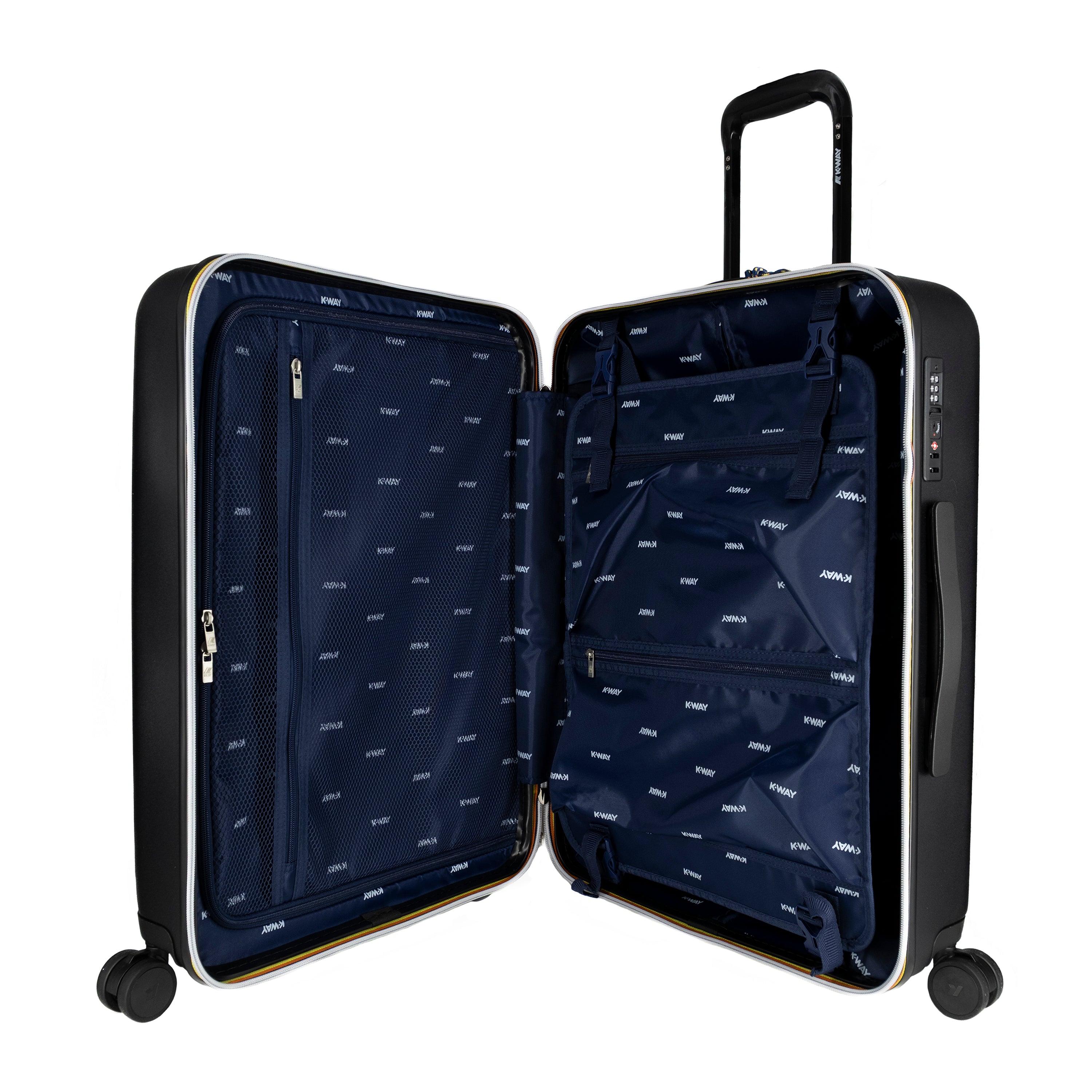K-way Trolley Eudoxieur Logo Black Pure