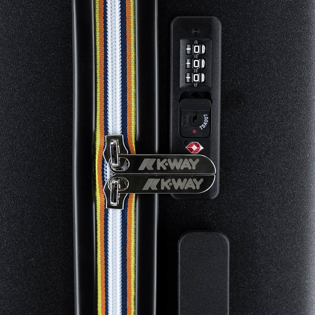 K-way Trolley Eudoxieur Logo Black Pure