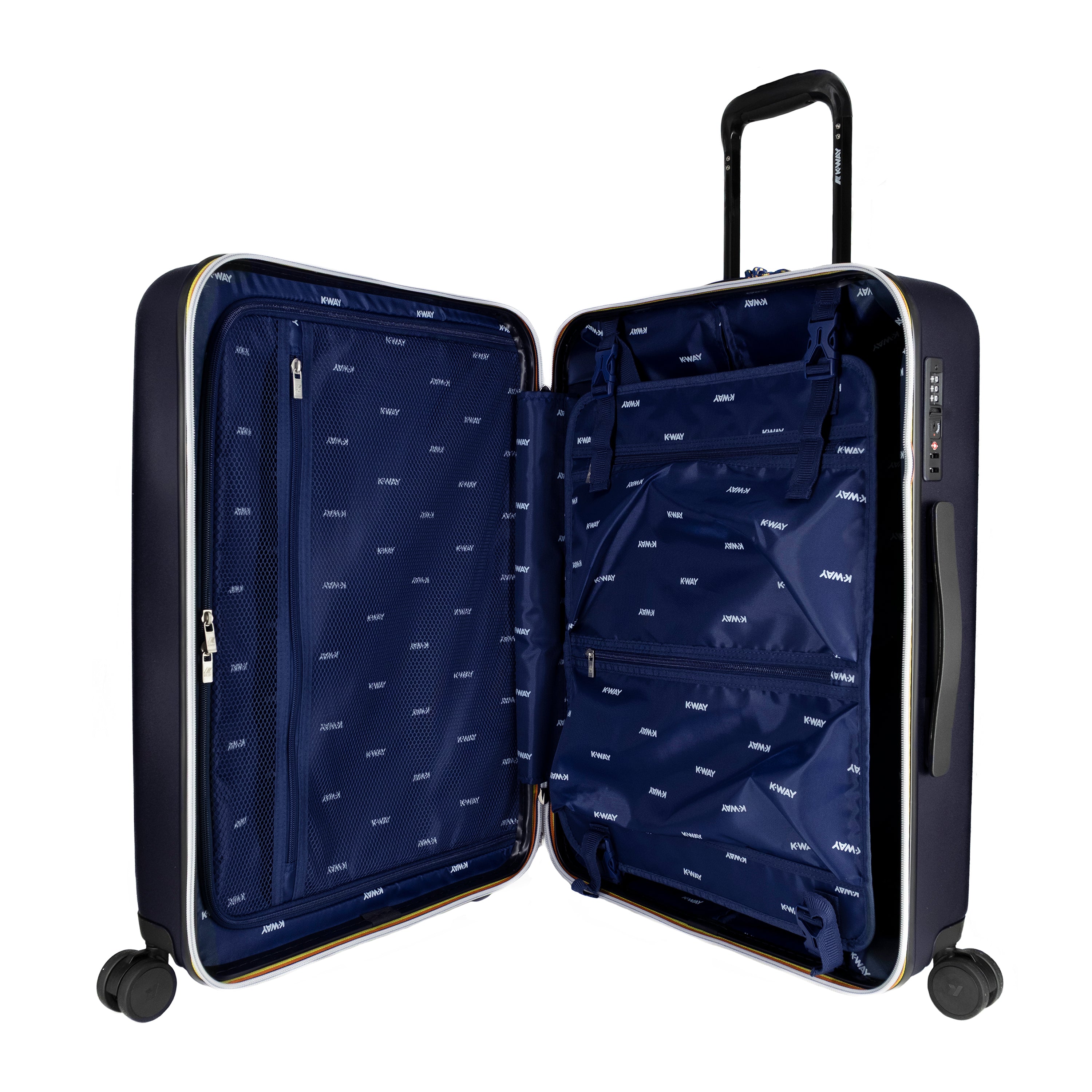 K-way Trolley Eudoxieur Logo Blue Depth
