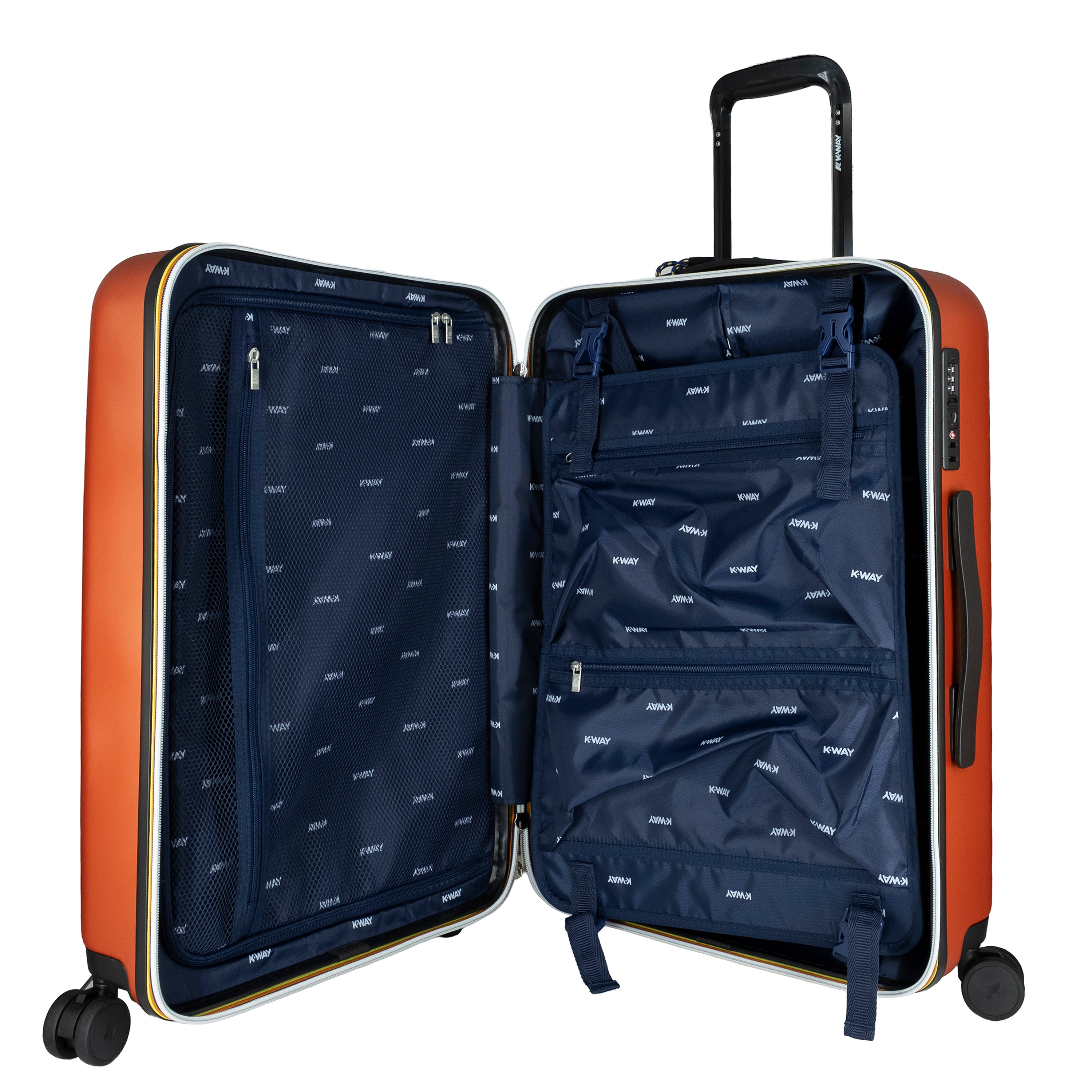 K-way Trolley Eudoxieur Logo Orange Brownish