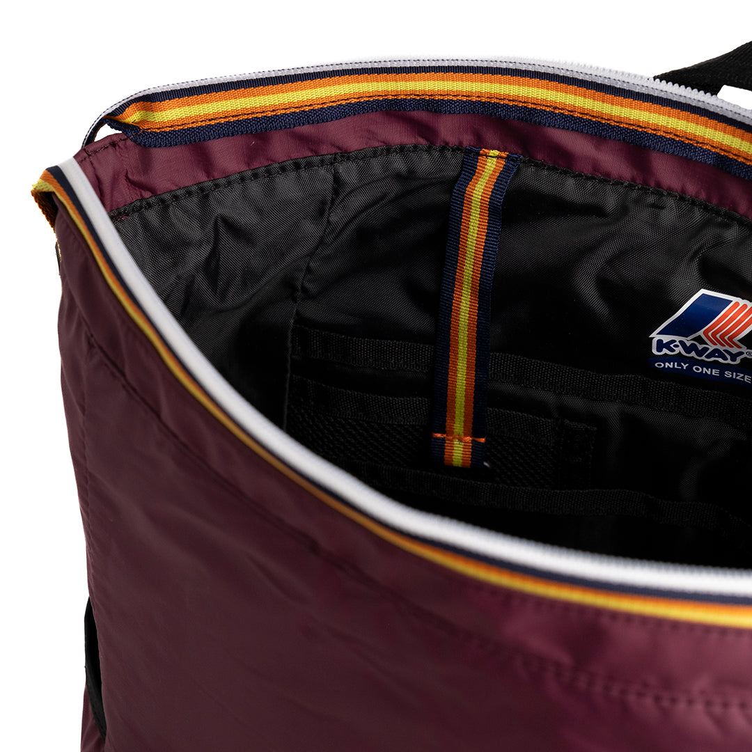 K-Way Zaino Maizy Violet Mauve Wine