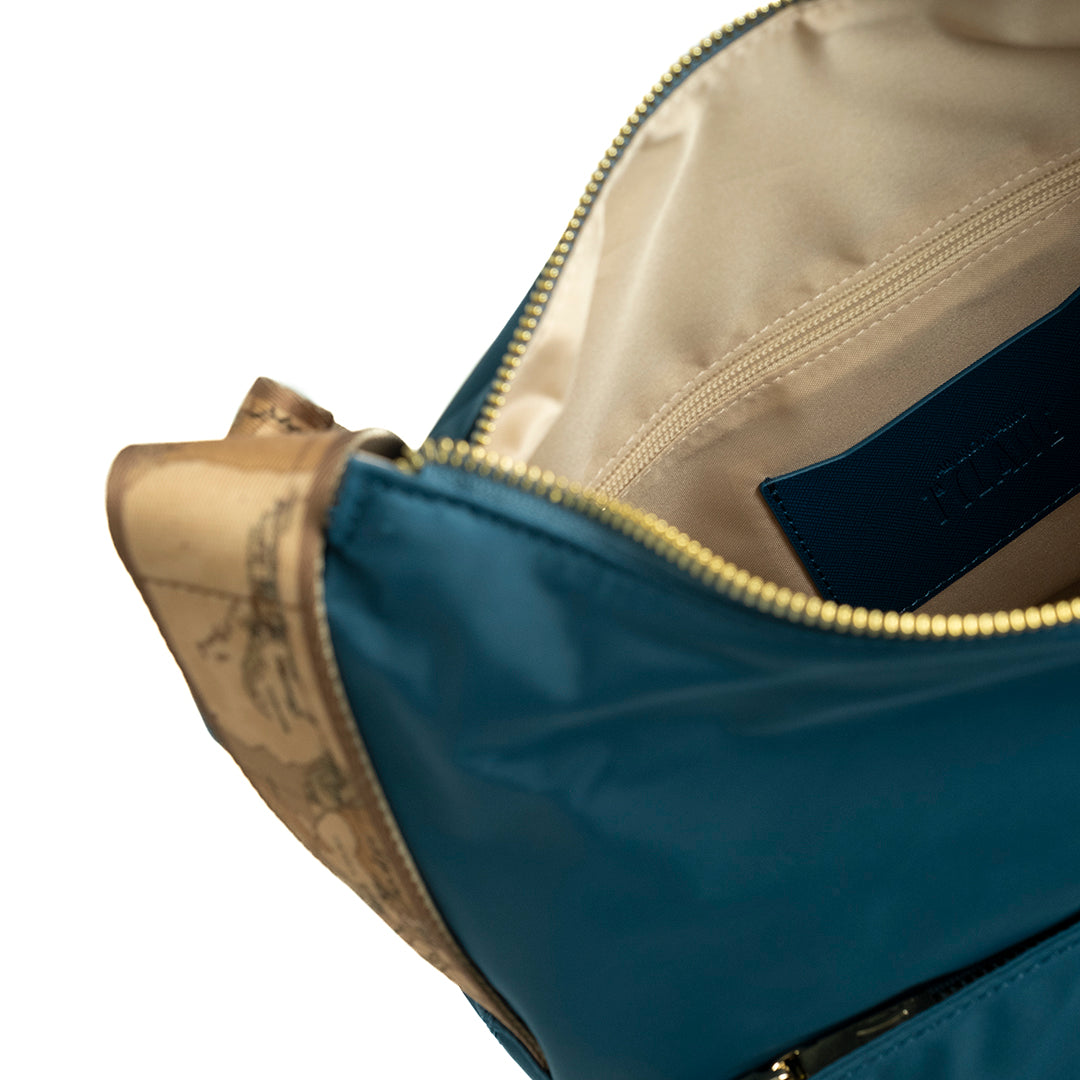 Alviero Martini Prima Classe Sottospalla Hobo Blu Pacifico
