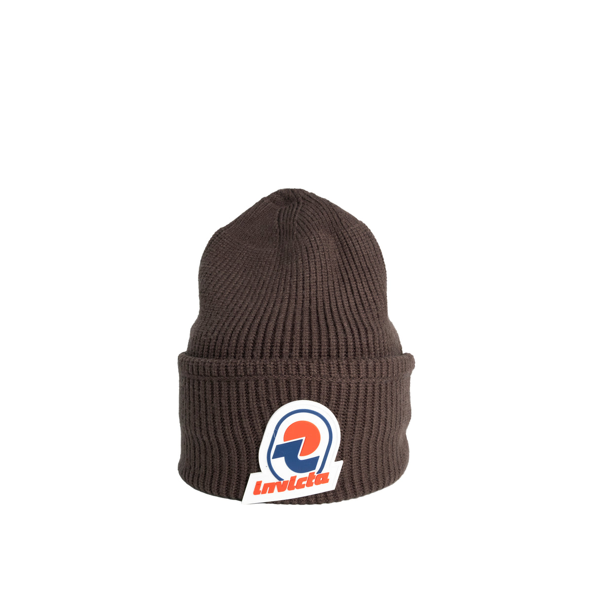 Invicta Cappello Modello Beanie a Coste Dark Browne