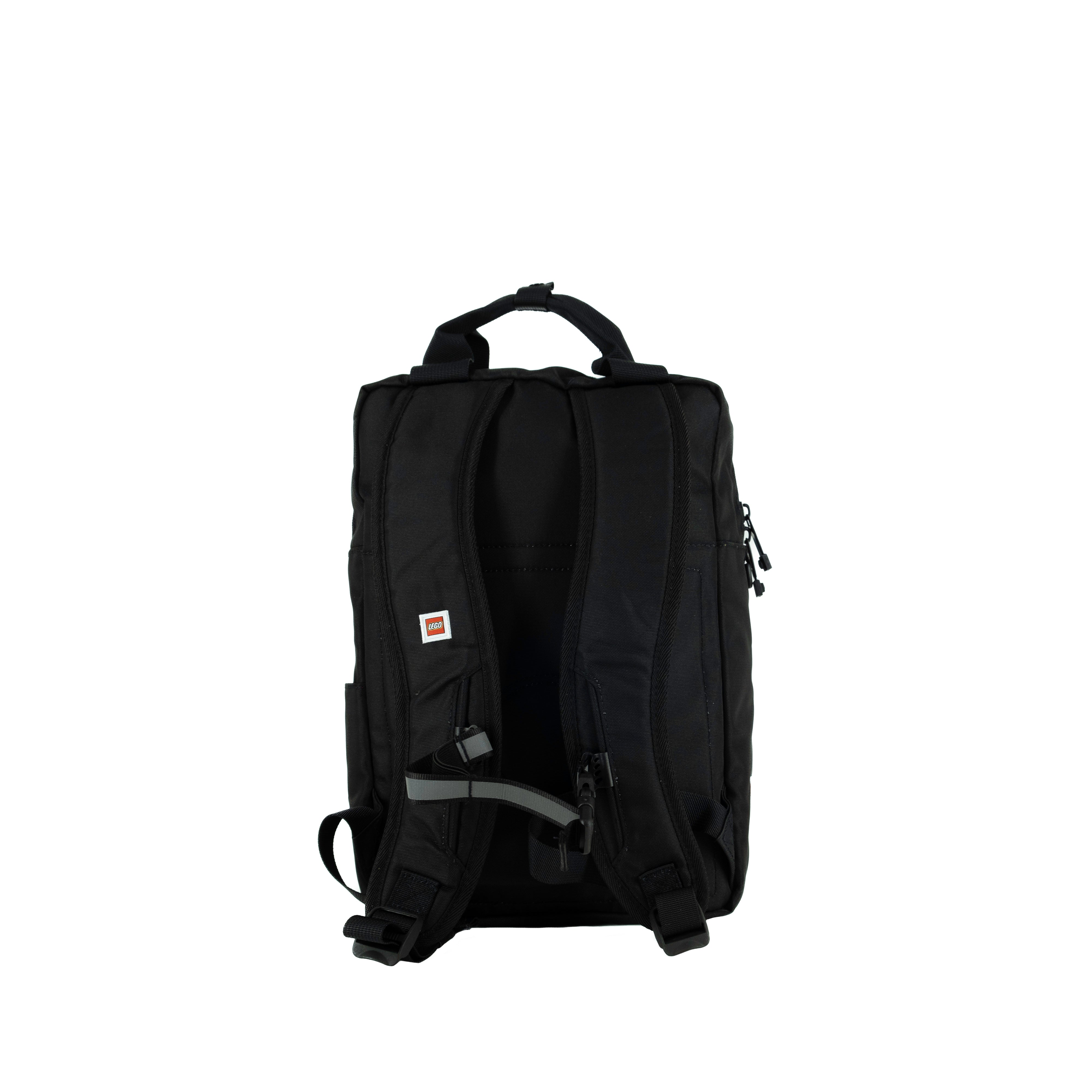 Lego Brick Backpack 2x2 Black Logo