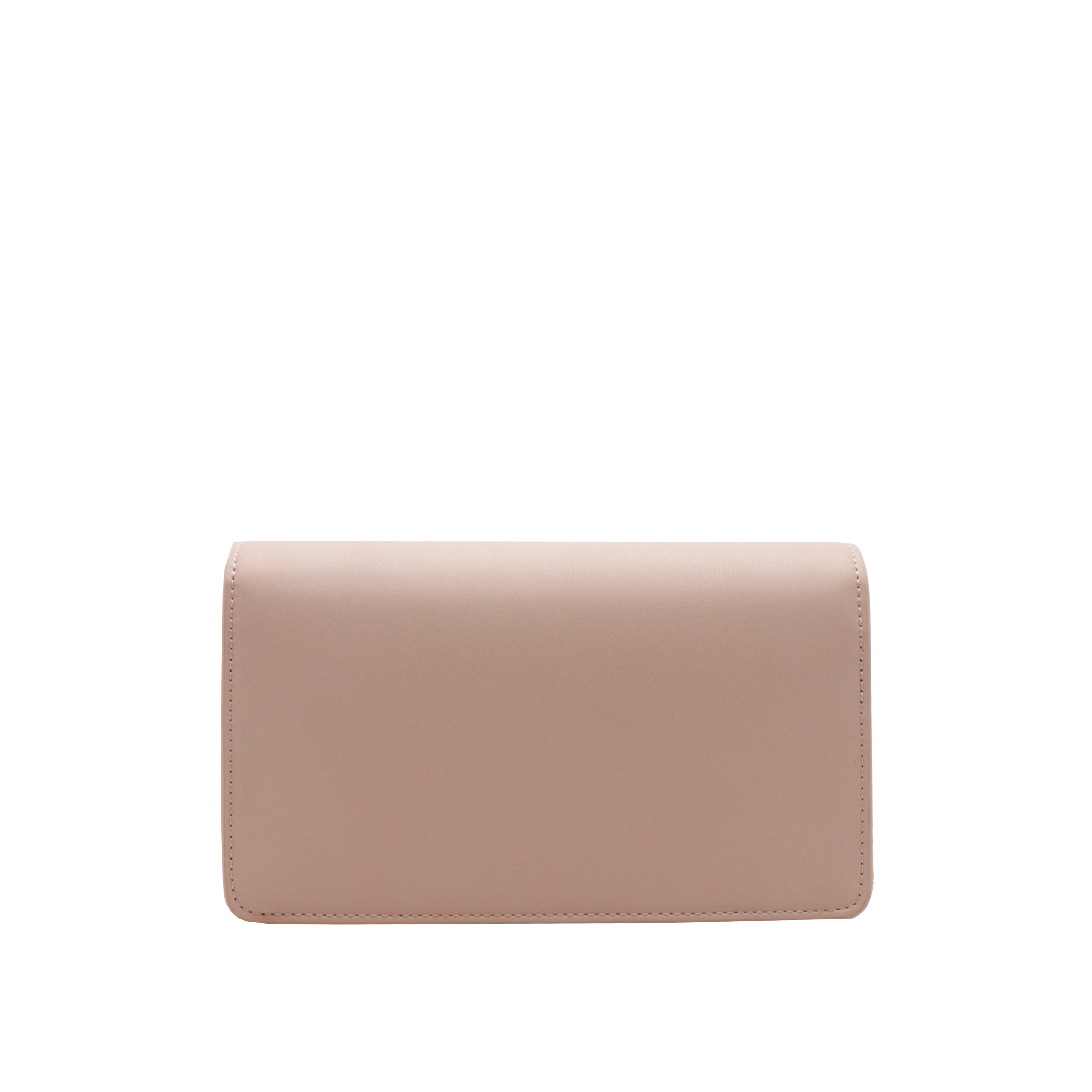Love Moschino Borsa a mano con tracolla e Logo Rosa Nude