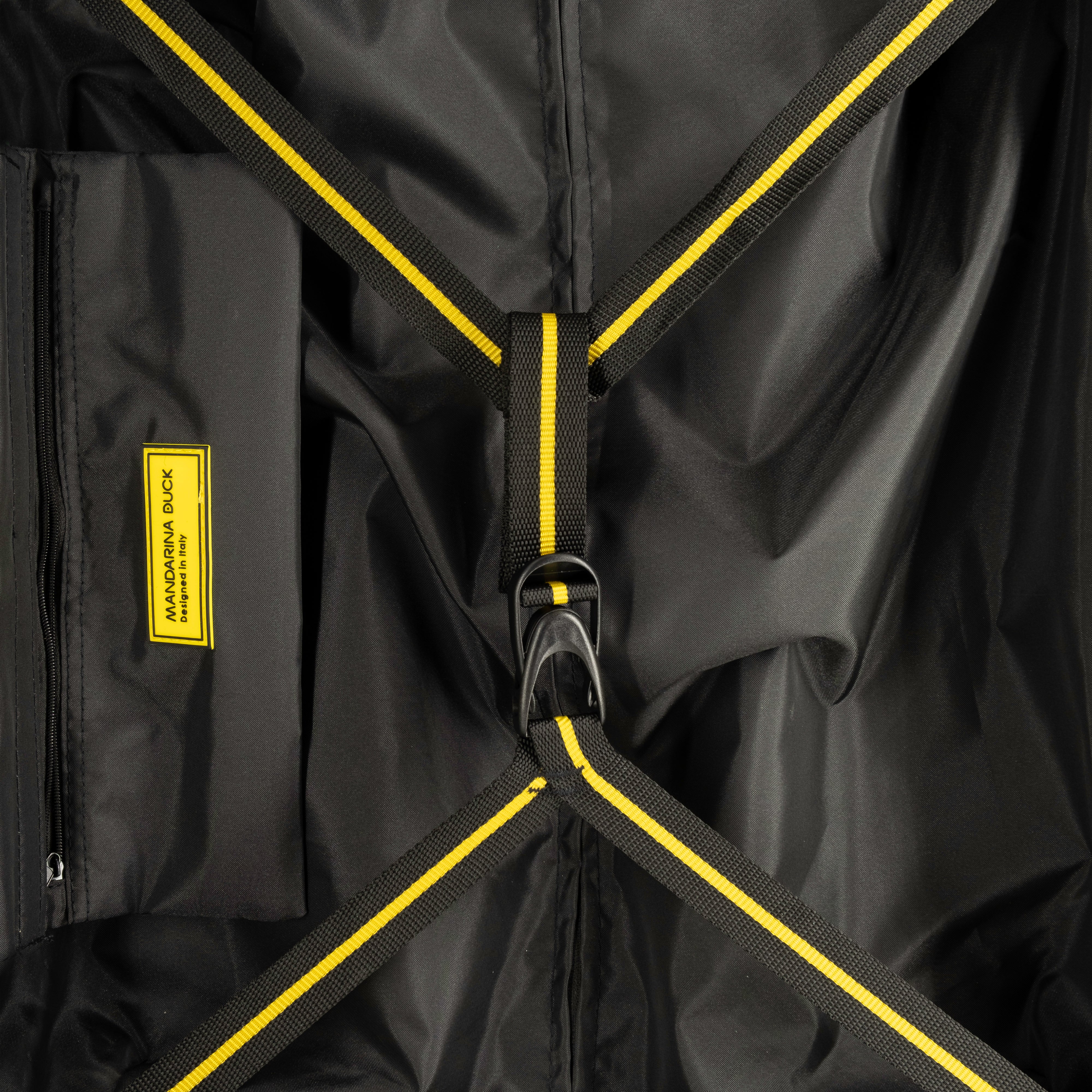 Mandarina Duck Trolley Cabin "flyer" Espandibile con Logo Duck Rosso Minerale (34/41 l)