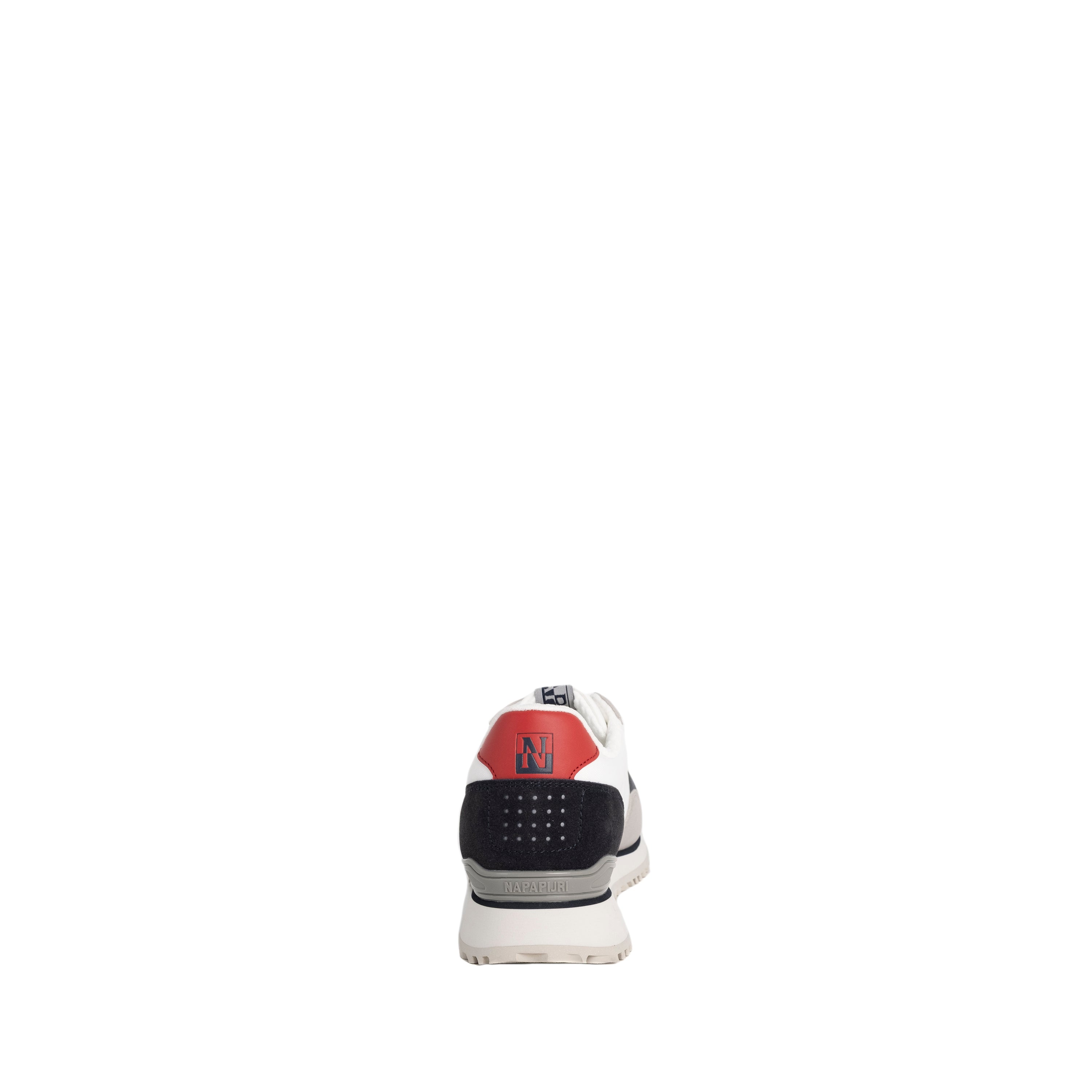 Napapijri Uomo Sneakers Cosmos in Nylon Bianca e Navy