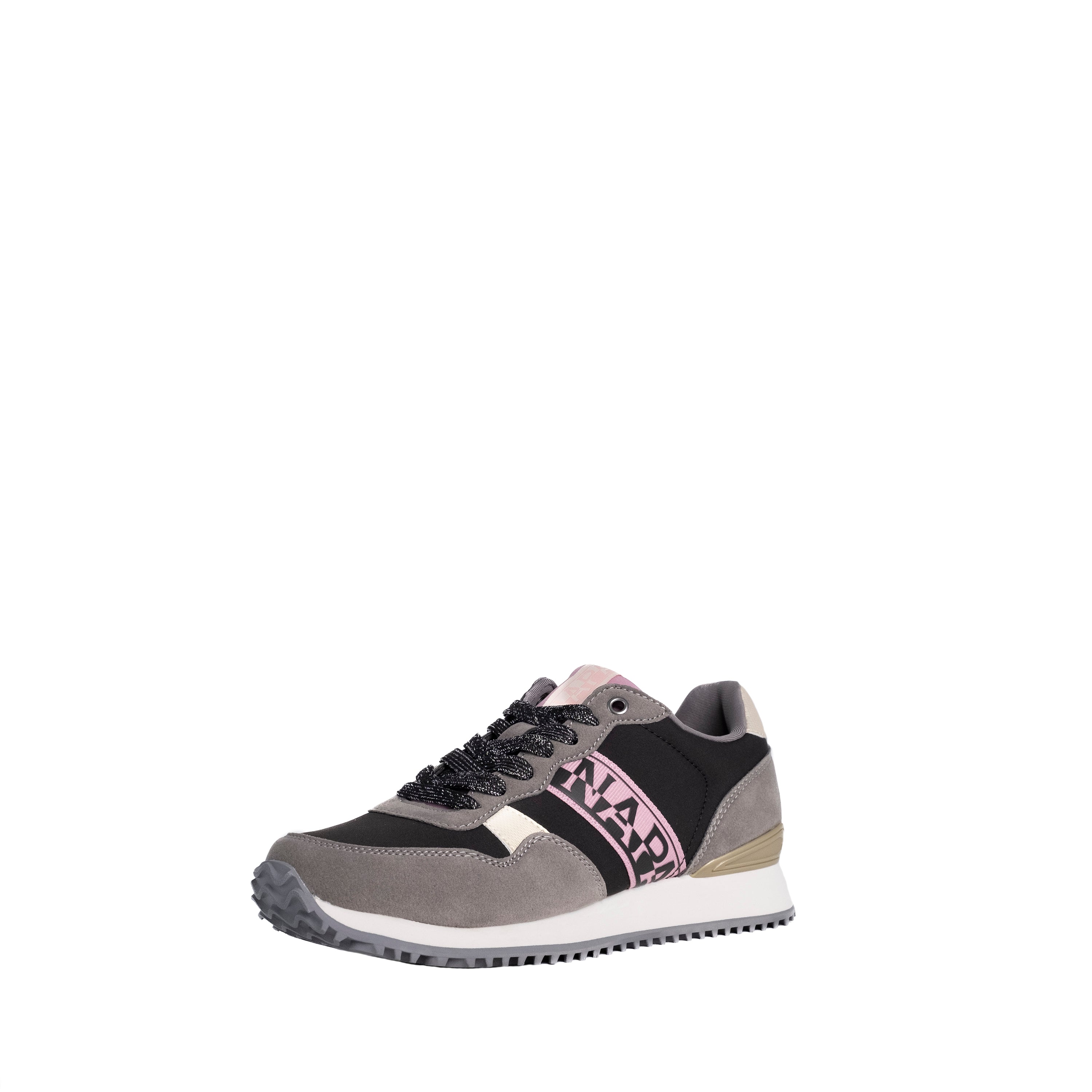 Napapijri Donna Sneakers Astra Nero e Grigio