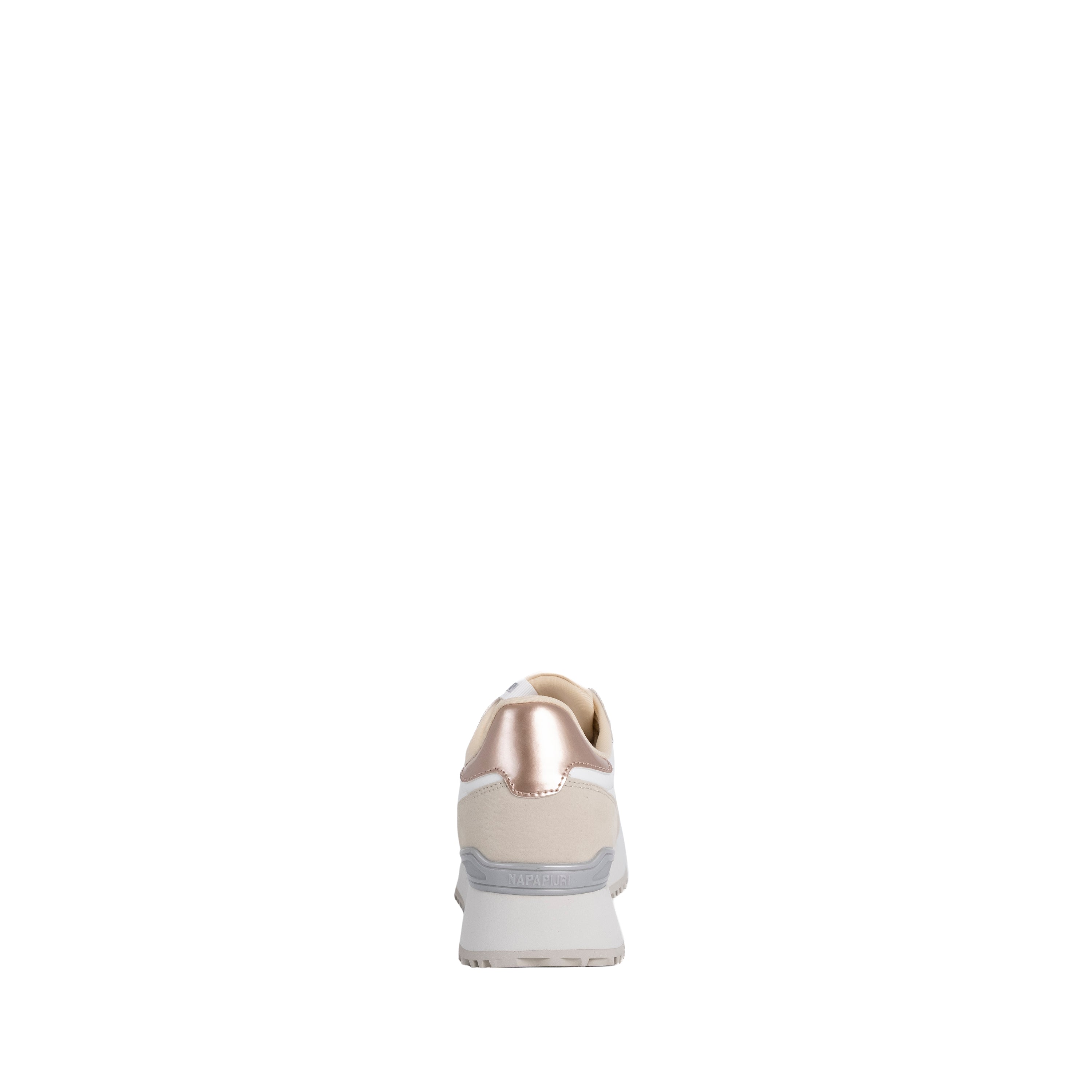 Napapijri Donna Sneakers Astra Platform Bianco e Beige