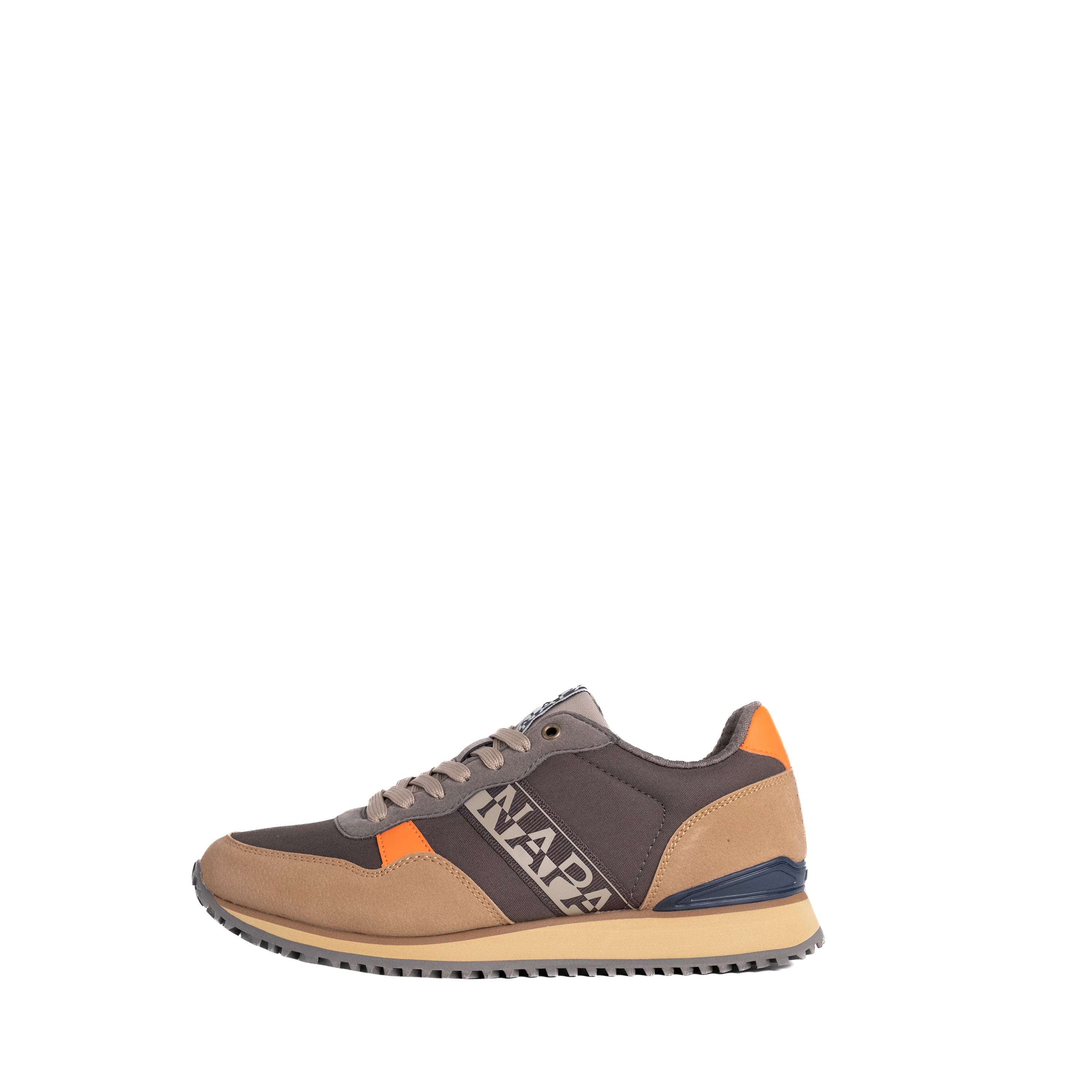 Napapijri Herren-Sneaker Cosmos aus braunem und grauem Nylon