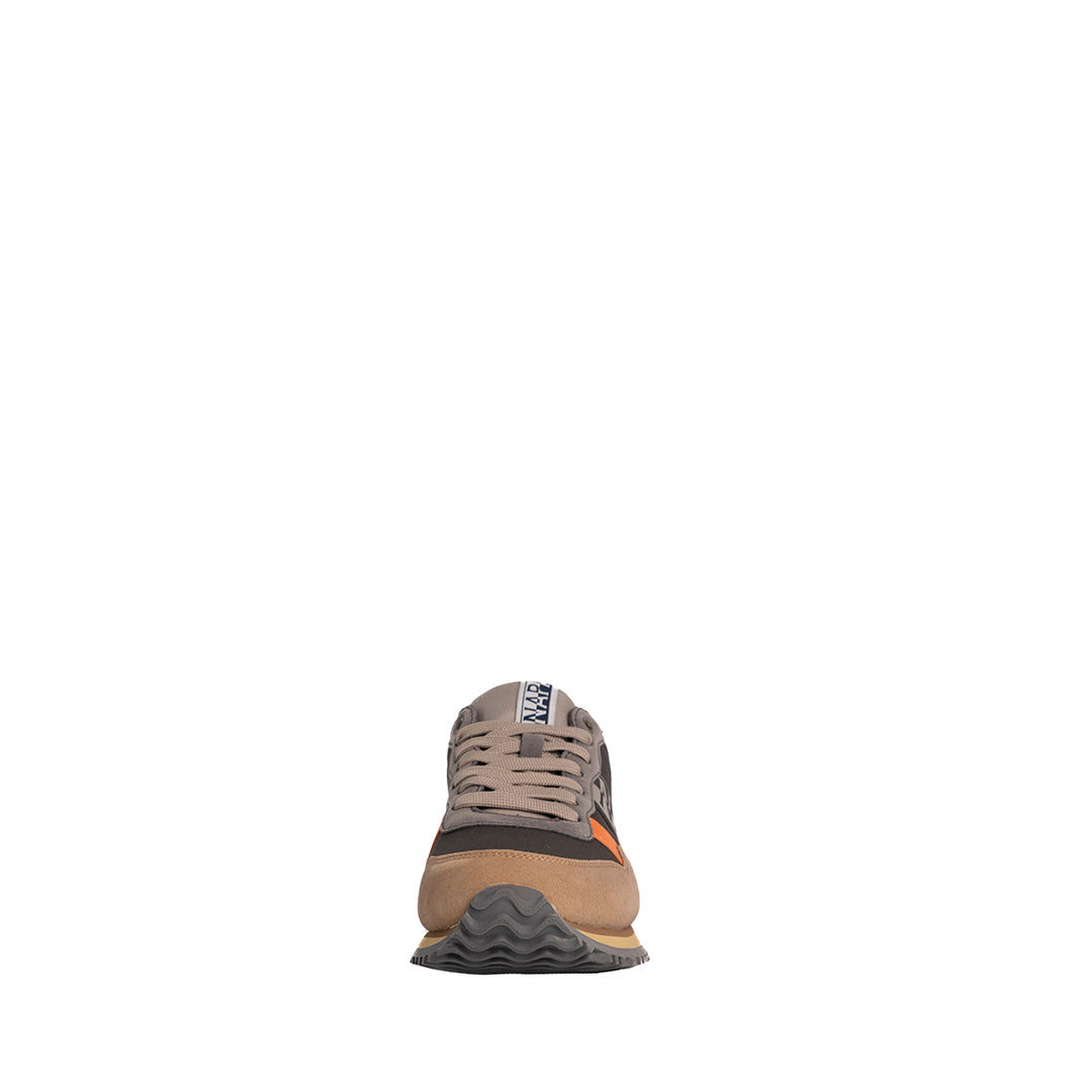 Napapijri Herren-Sneaker Cosmos aus braunem und grauem Nylon