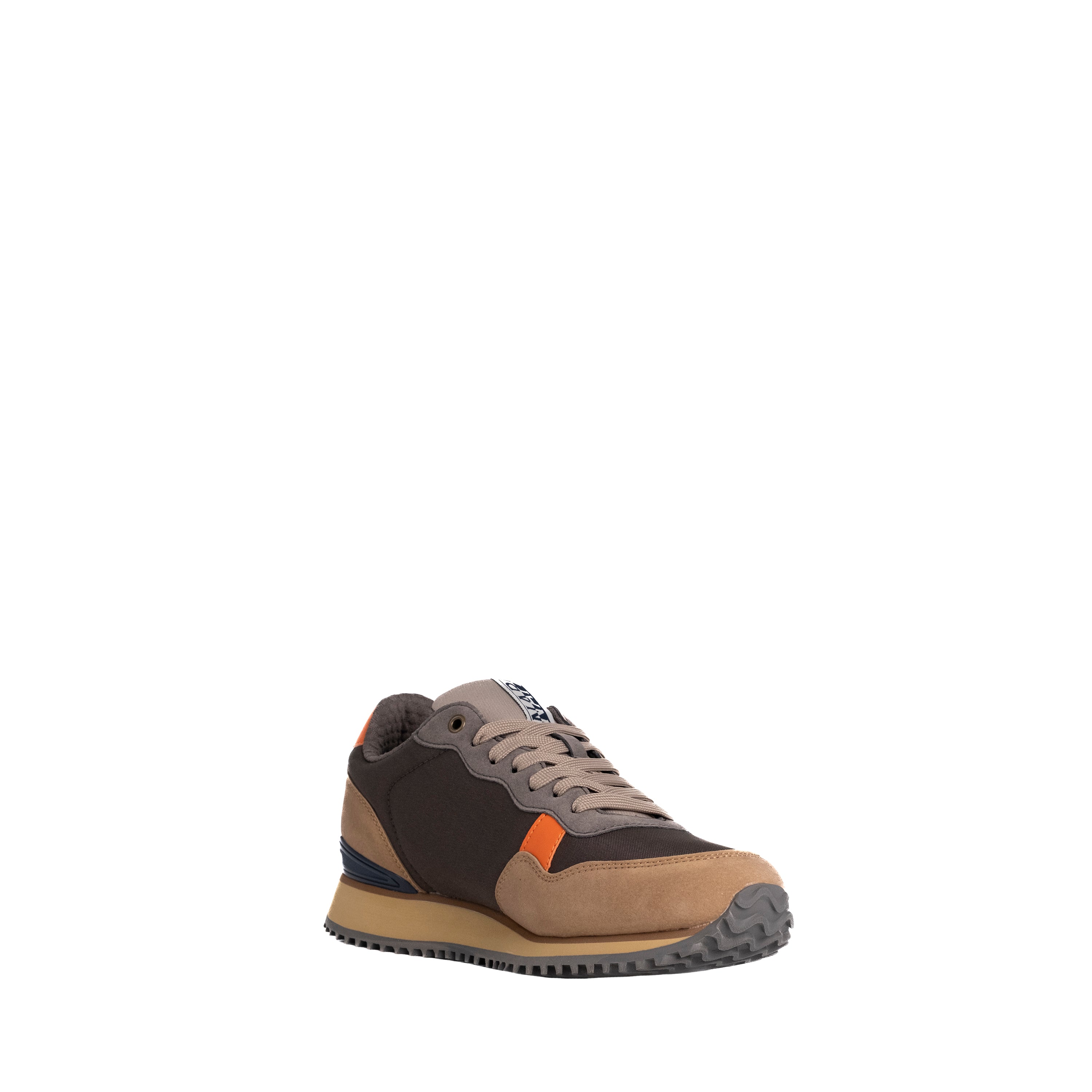 Napapijri Herren-Sneaker Cosmos aus braunem und grauem Nylon