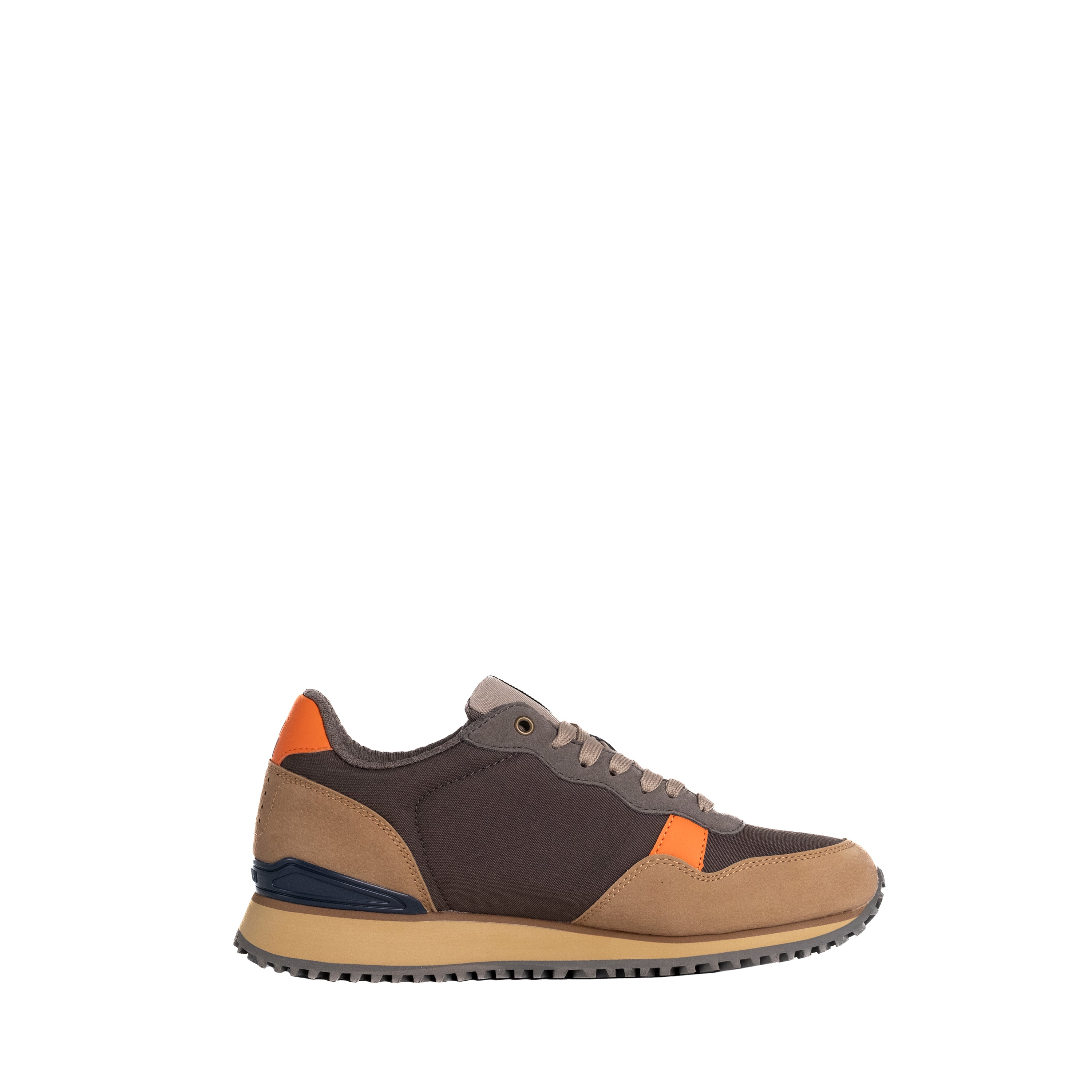 Napapijri Herren-Sneaker Cosmos aus braunem und grauem Nylon