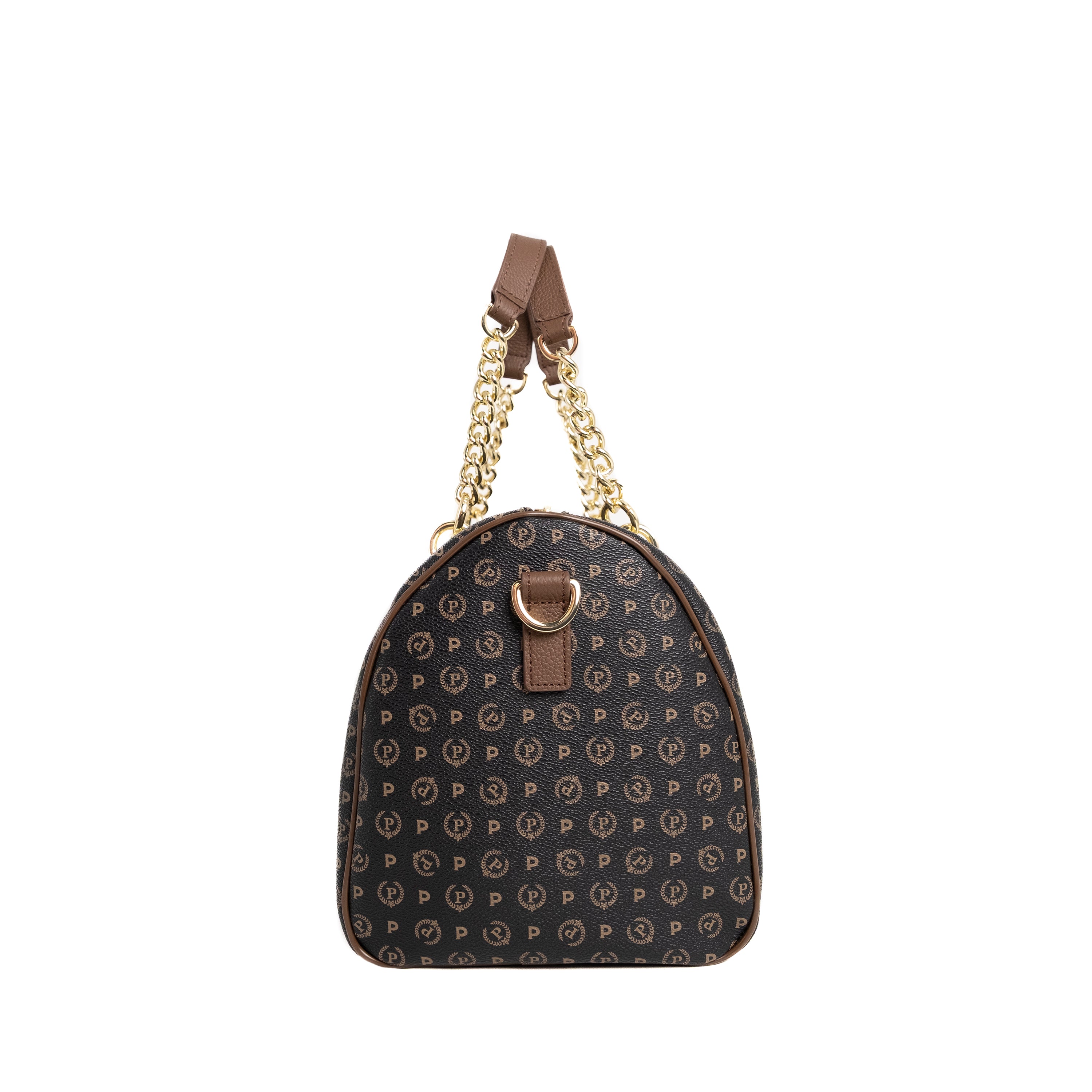 Pollini Heritage 70th Anniversary Handtasche in Schwarz und Braun