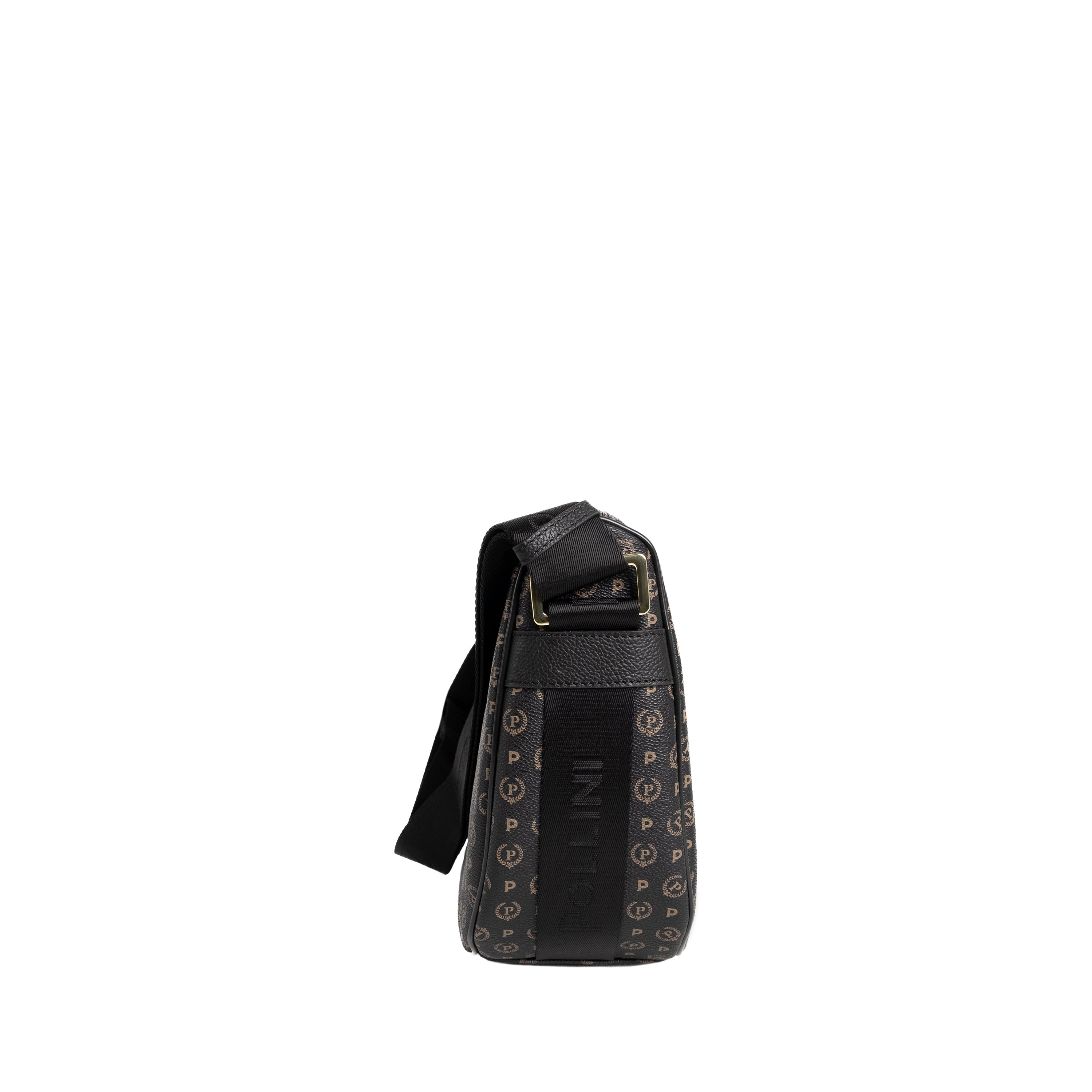 Pollini Borsa a Spalla Heritage Hobo Nero