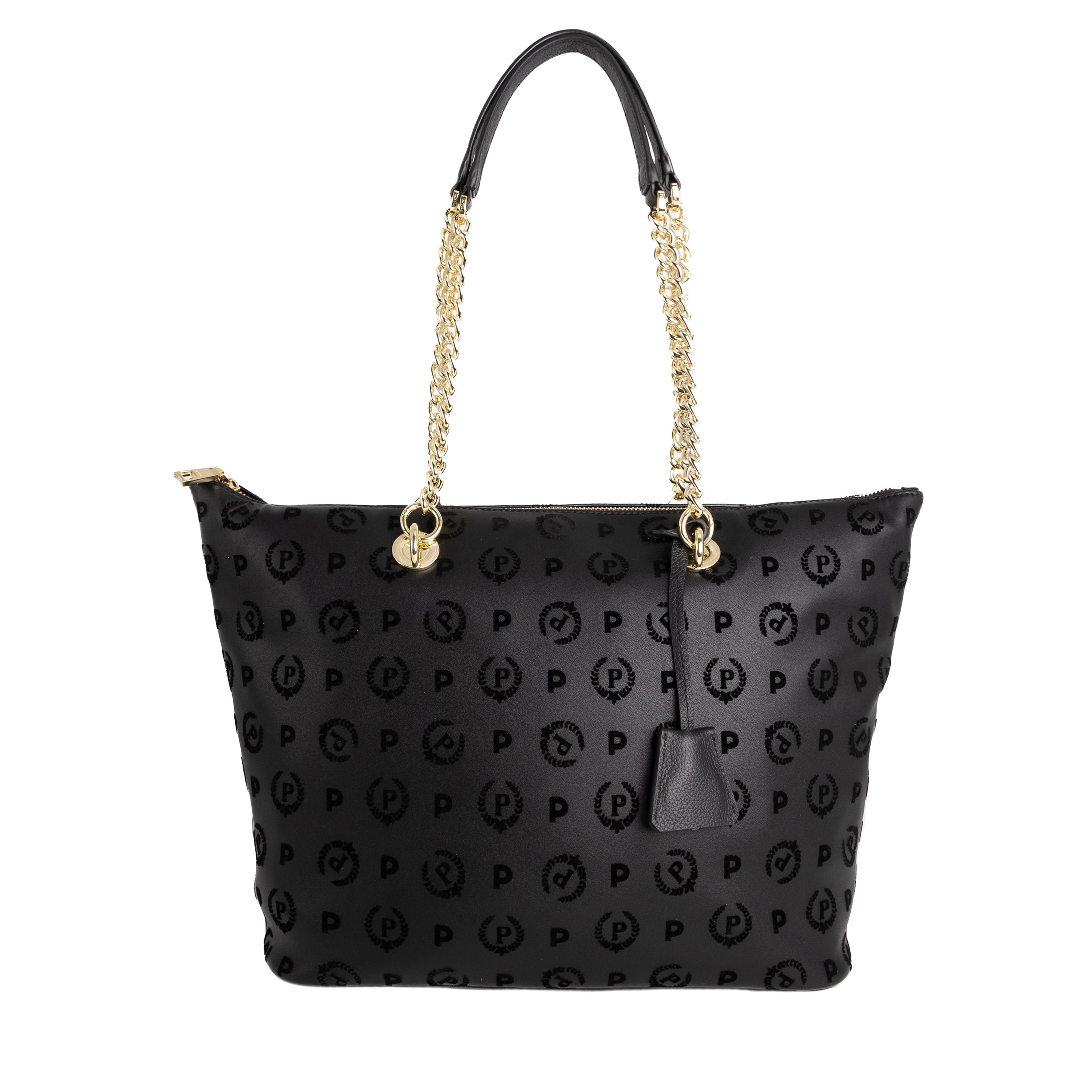 Pollini Borsa a Tracolla Heritage Embossed Nero