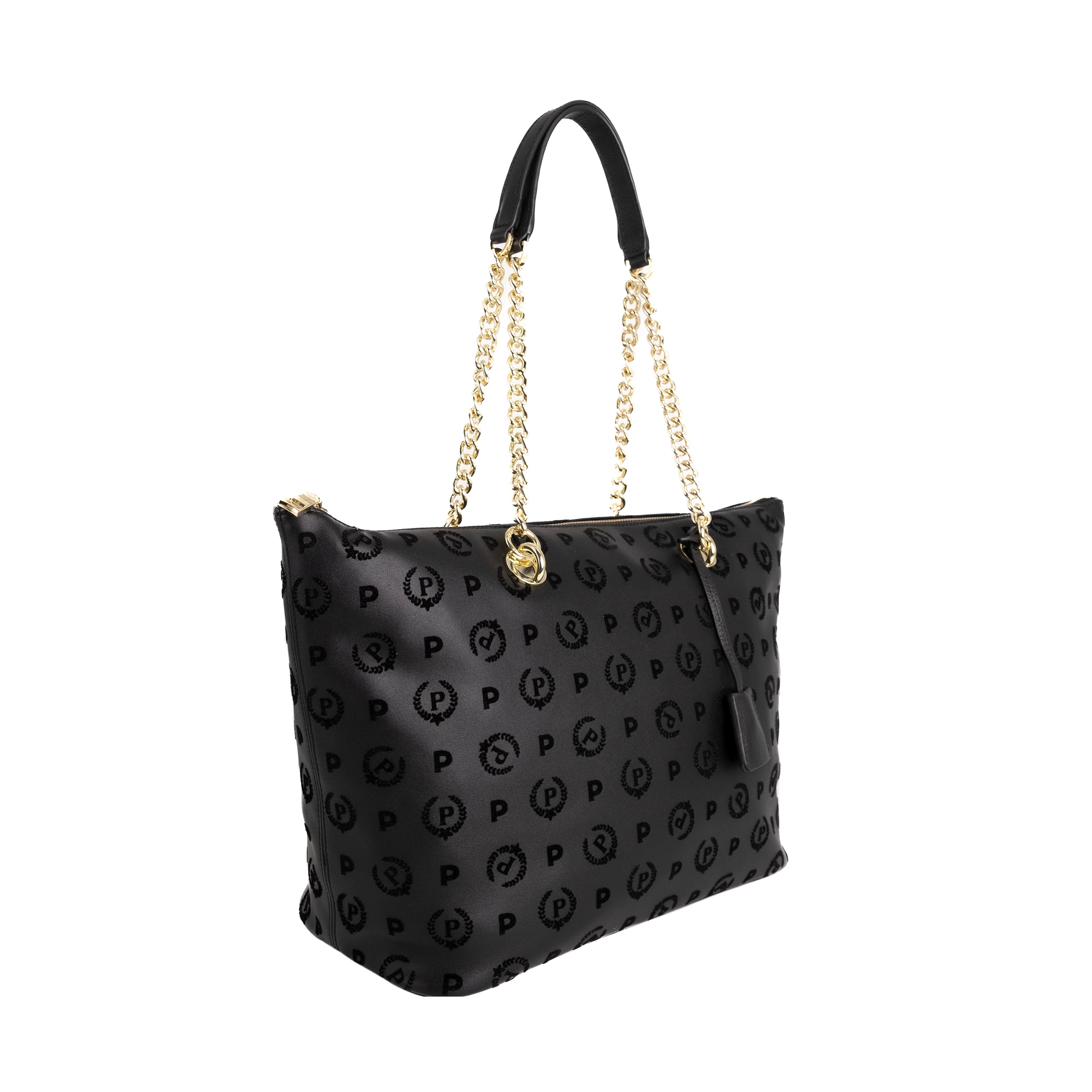 Pollini Borsa a Tracolla Heritage Embossed Nero