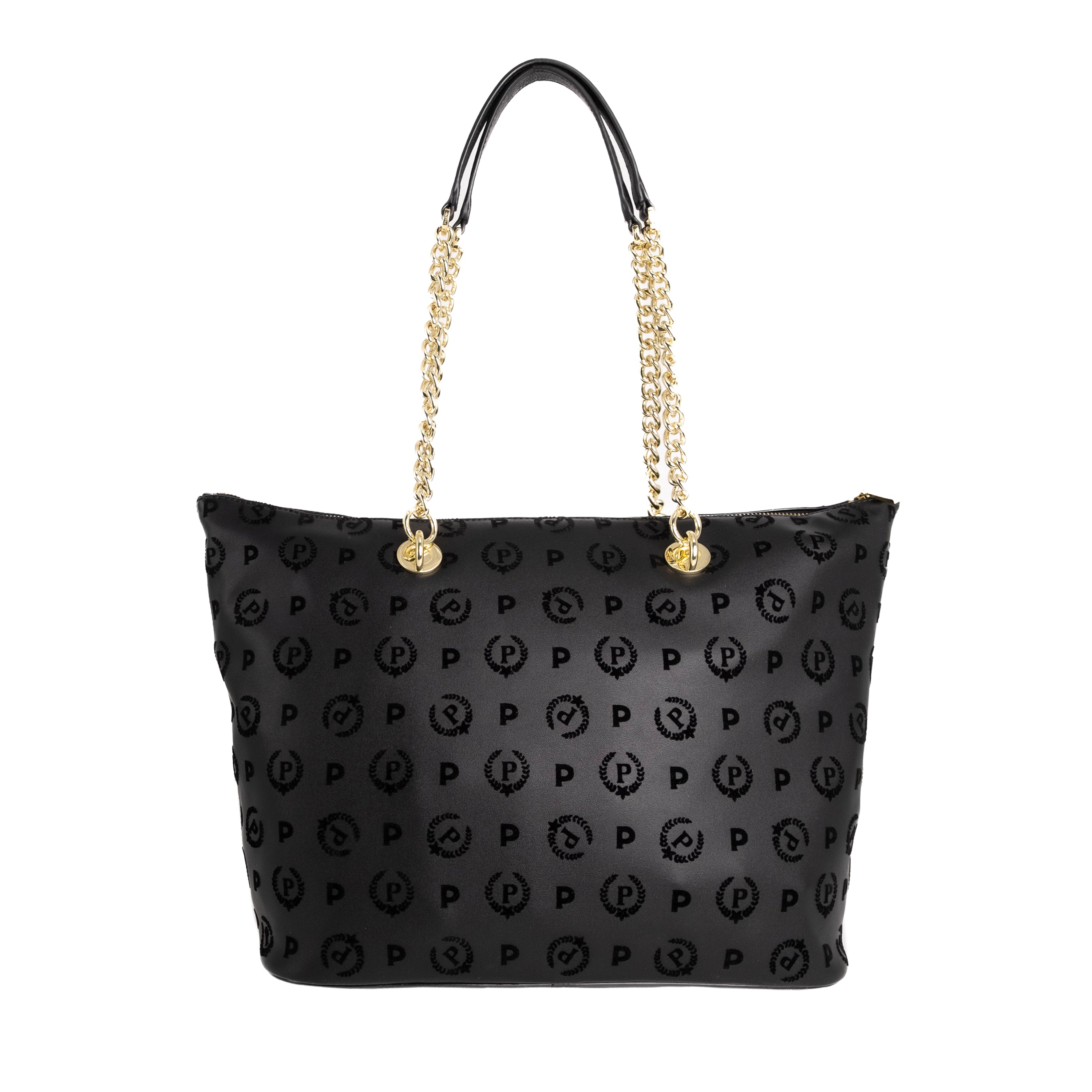 Pollini Borsa a Tracolla Heritage Embossed Nero