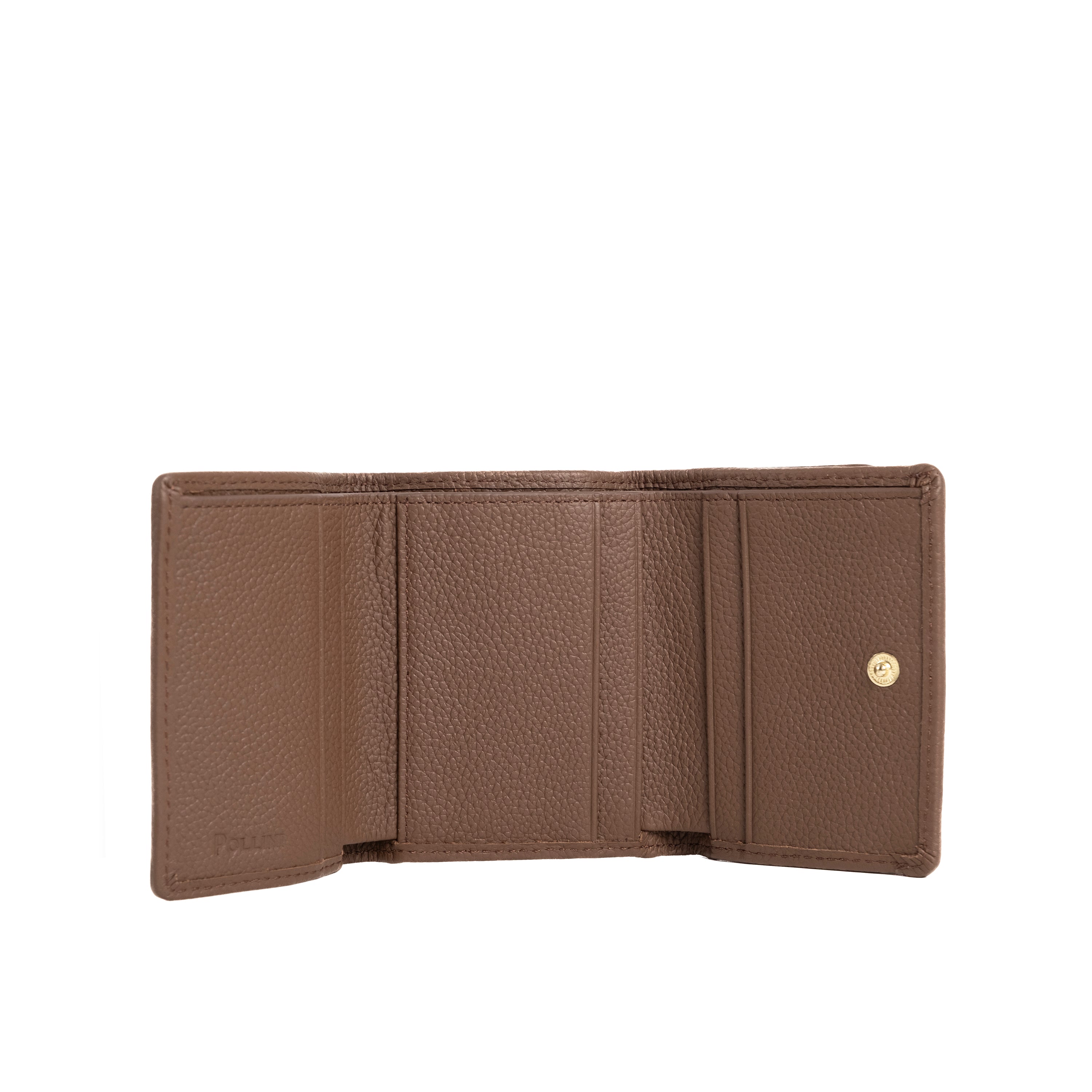 Pollini Portafogli Heritage Nero e Marrone