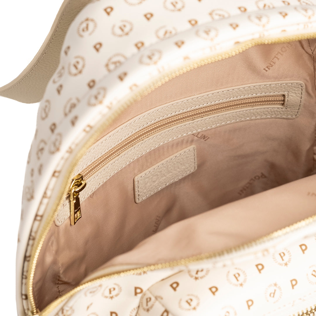 Pollini Zaino Heritage Avorio