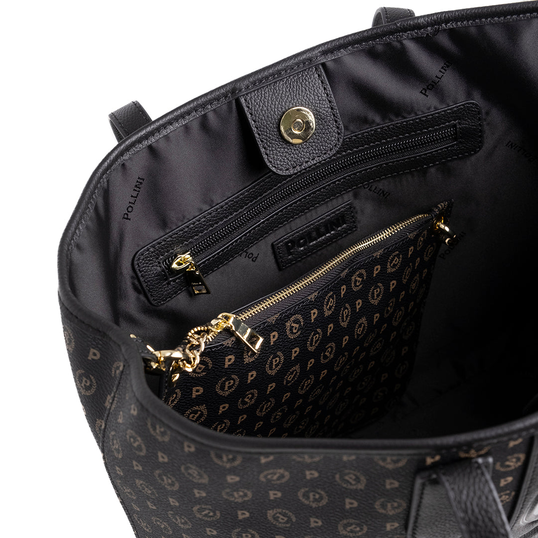Pollini 70th Anniversary Handtasche Schwarz