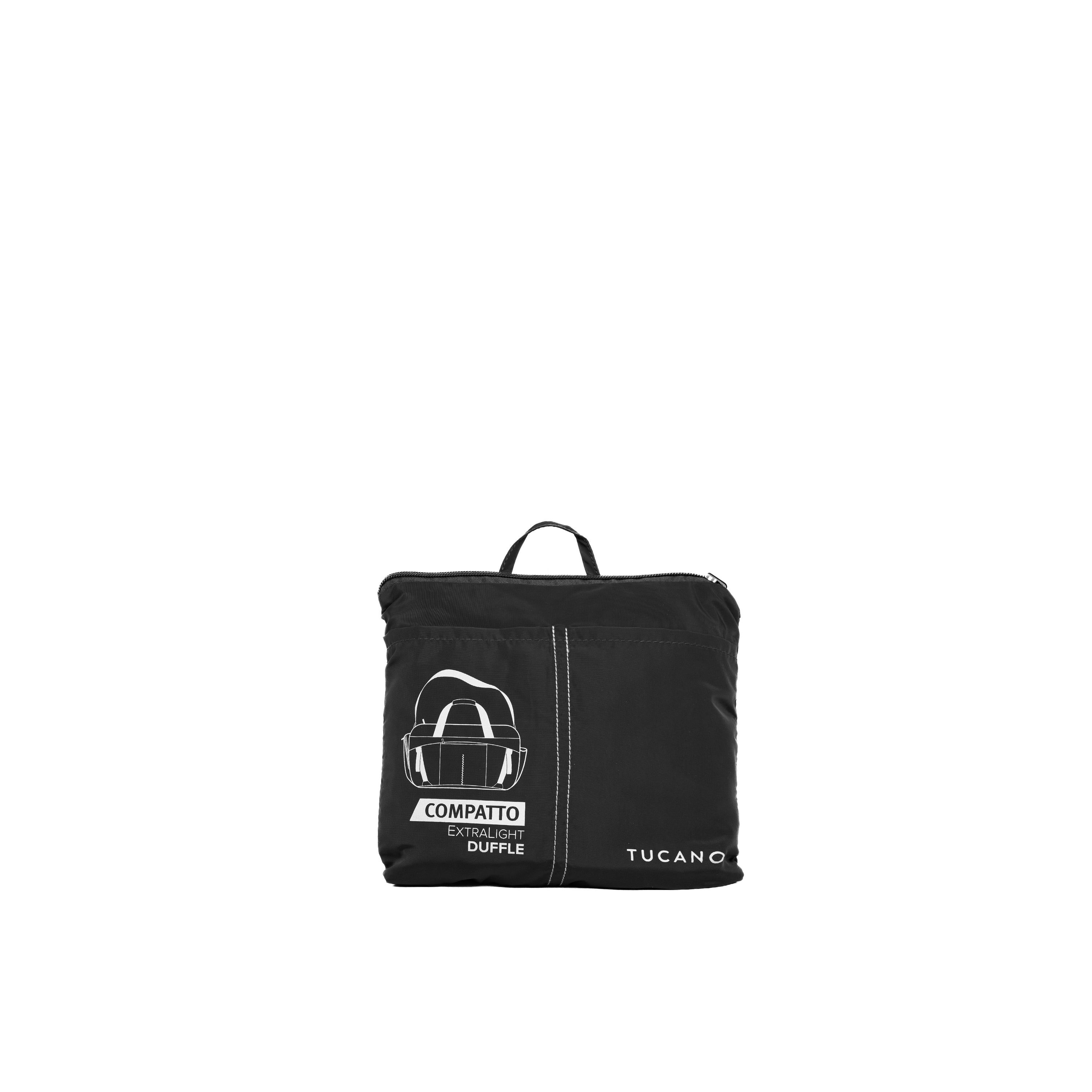 Tucano Borsa Duffle Compatto Eco Nero