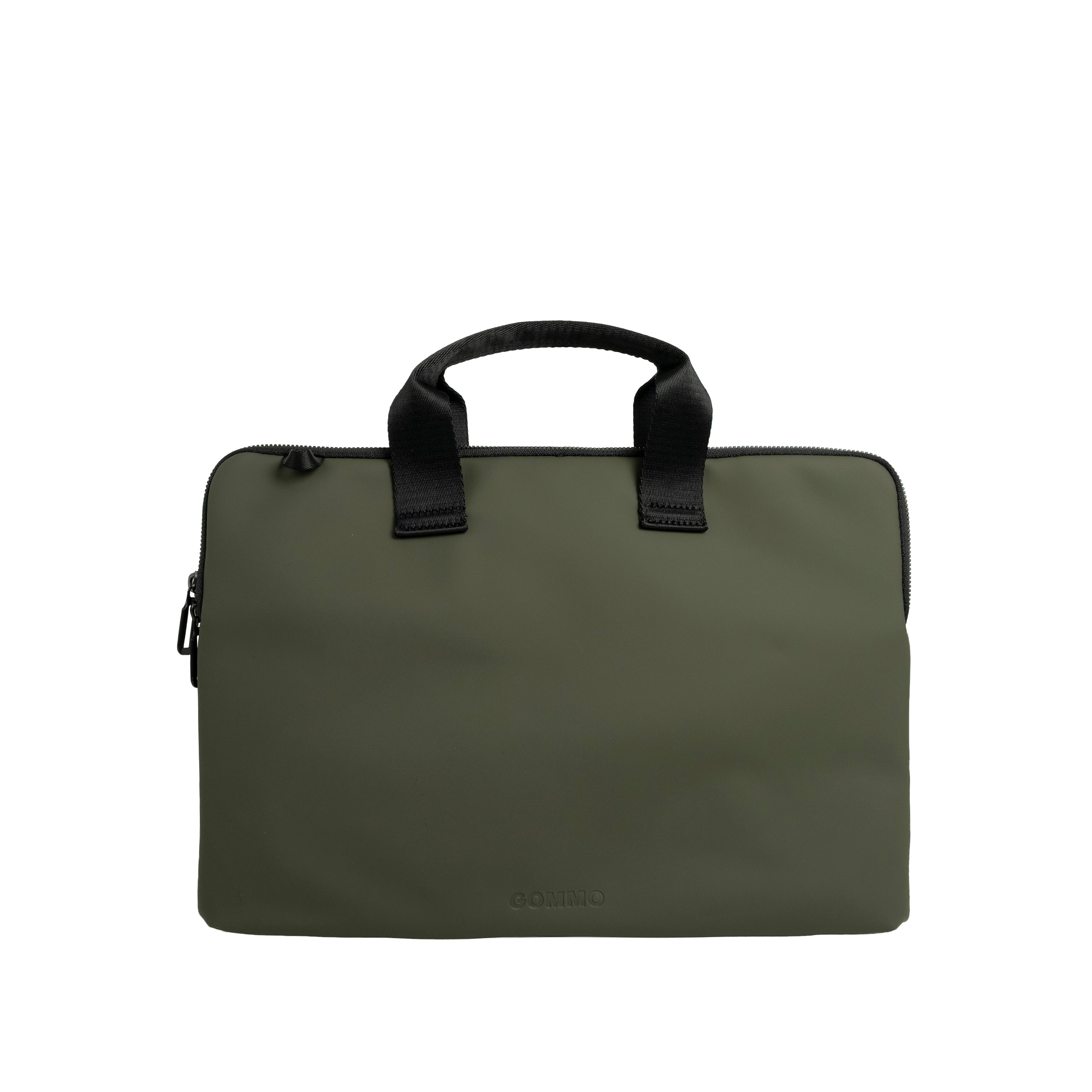 Tucano Borsa Gommo Superslim 15.6" Verde Militare