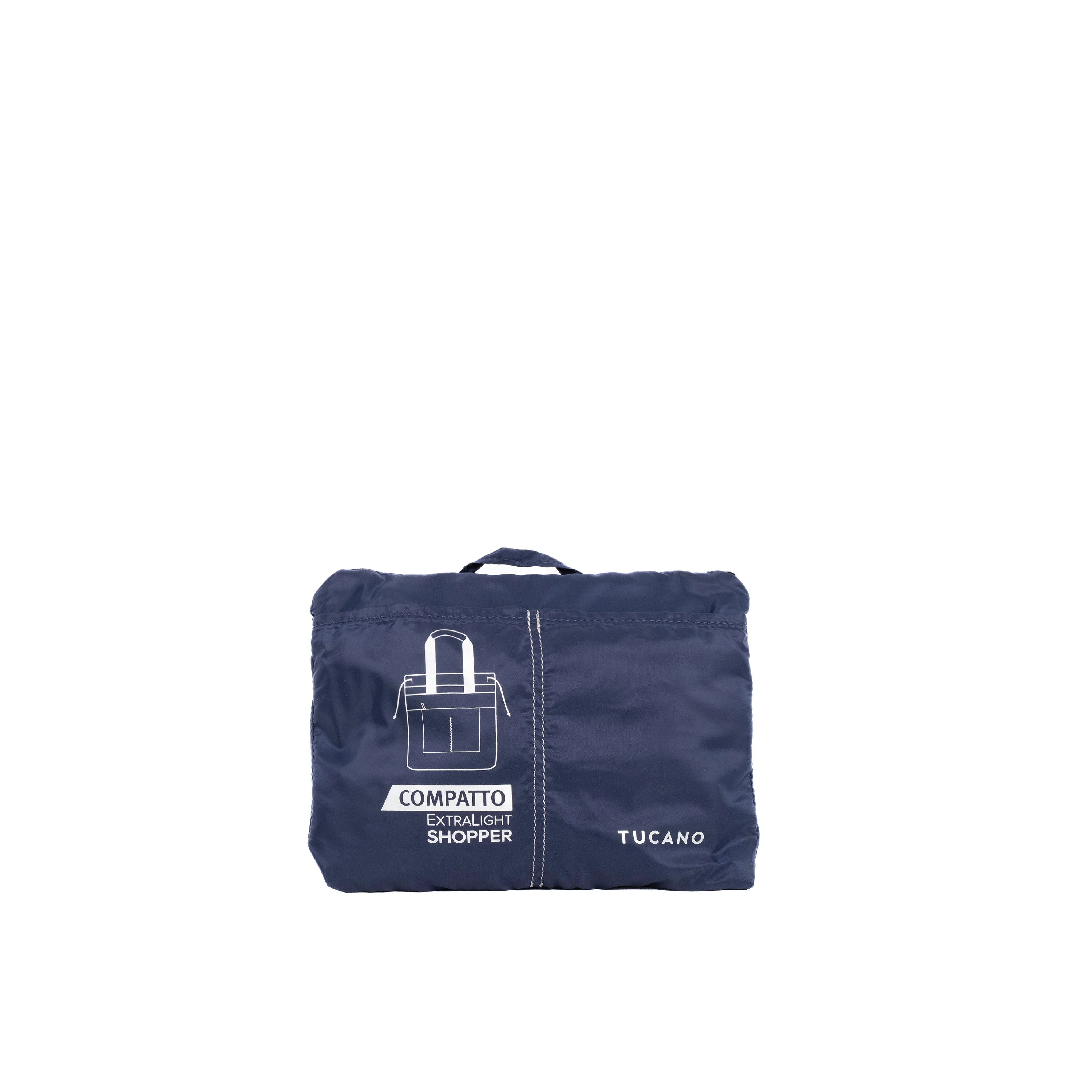 Tucano Borsa Shopper Compatto Eco Blu