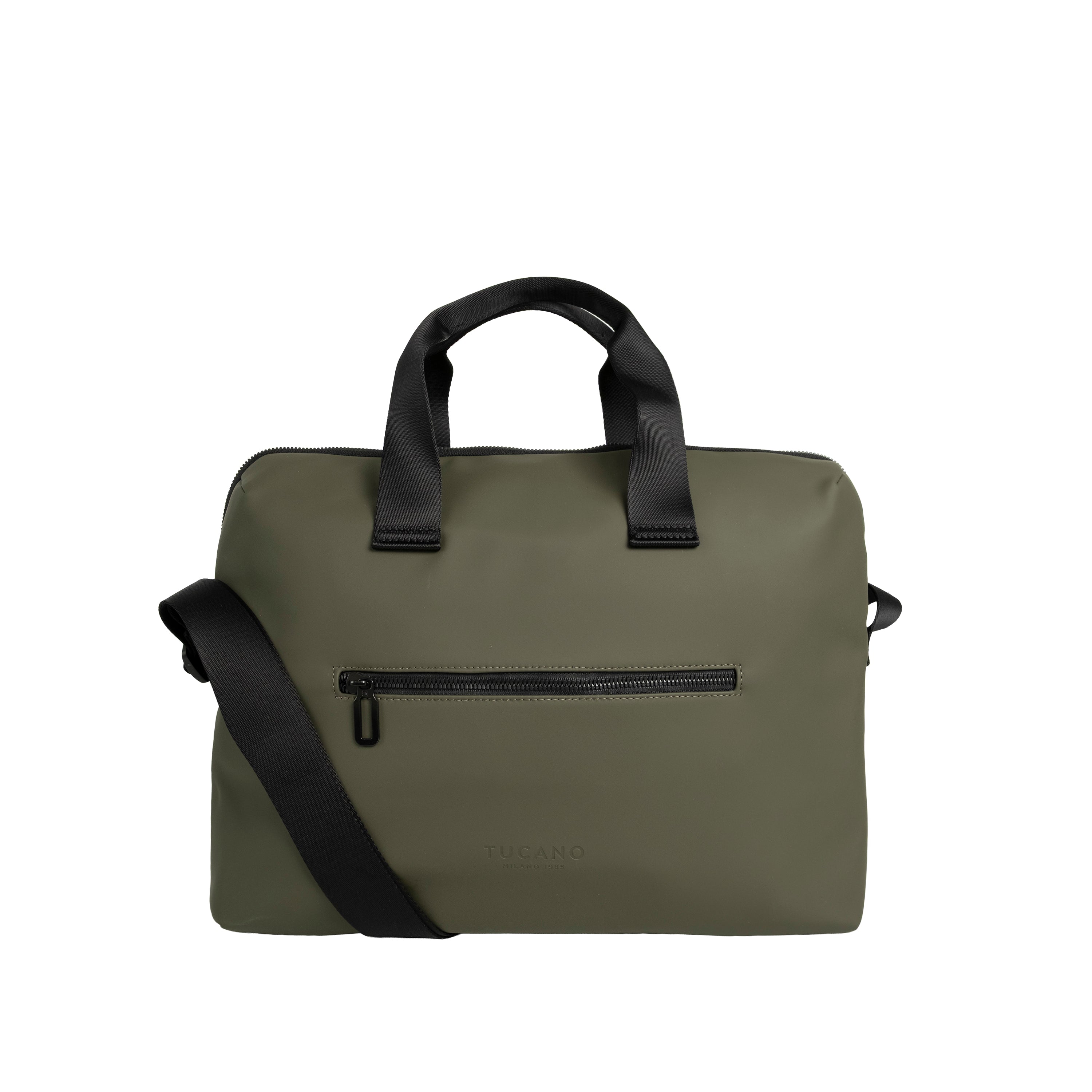 Tucano Borsa Gommo 15.6" Verde Militare